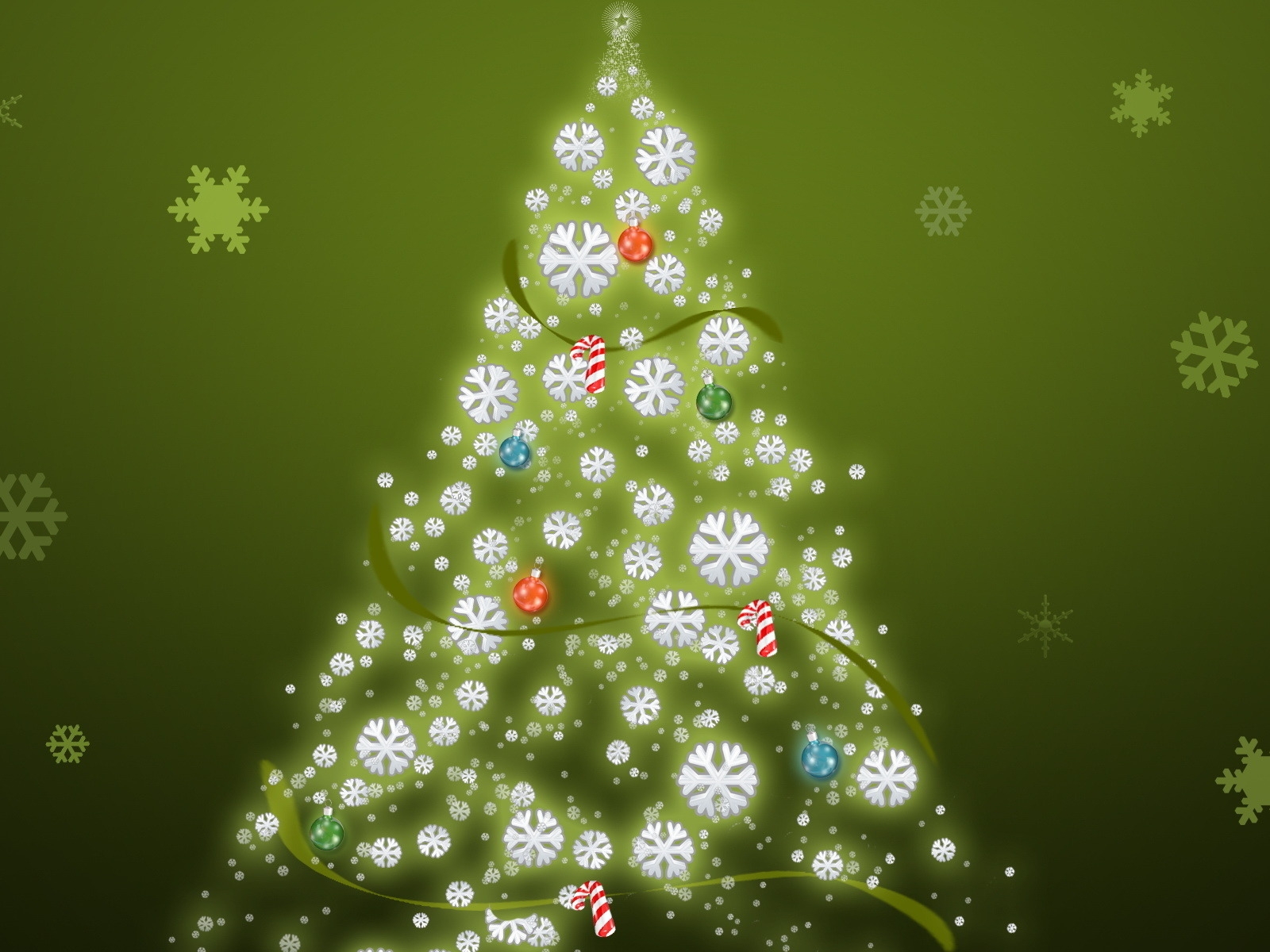Christmas Tree - HD Wallpaper 