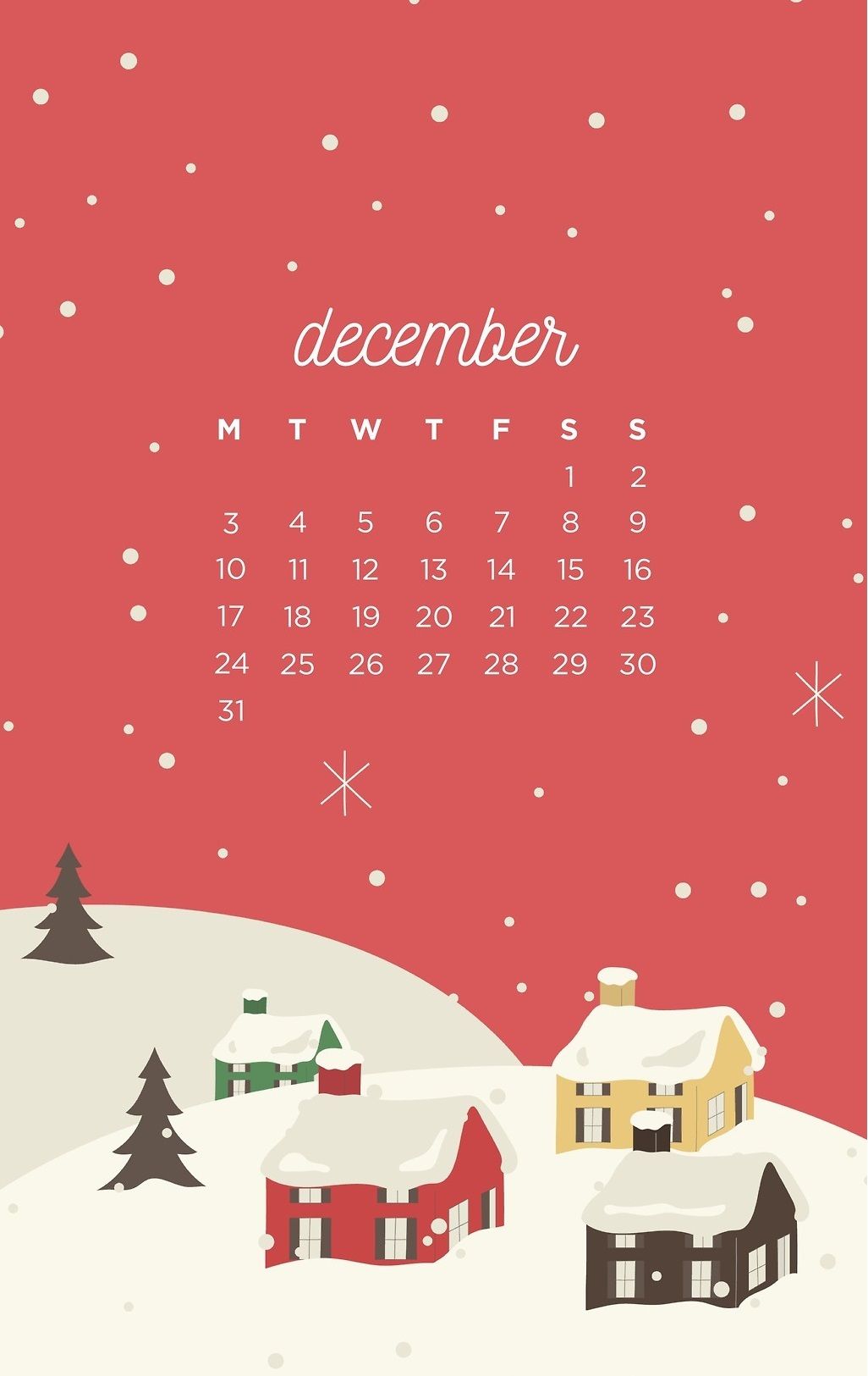 Christmas Calendar Background 2018 - HD Wallpaper 