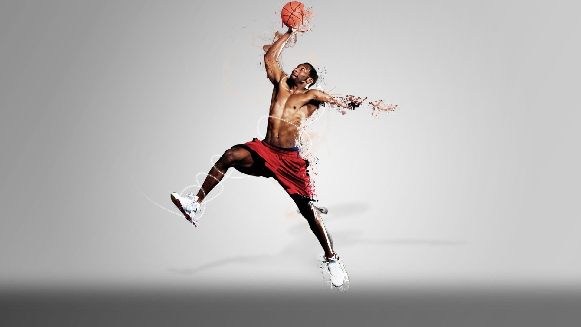 Basketball Players Wallpaper-1 - Basketball Player Backgrounds - HD Wallpaper 