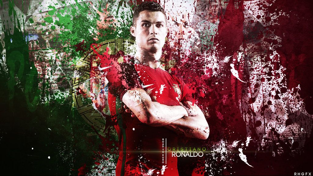 Cristiano Ronaldo Eurocopa 2016 - HD Wallpaper 