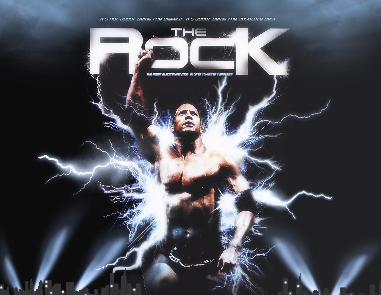 Rock The Most Electrifying Man In Sports Entertainment - HD Wallpaper 