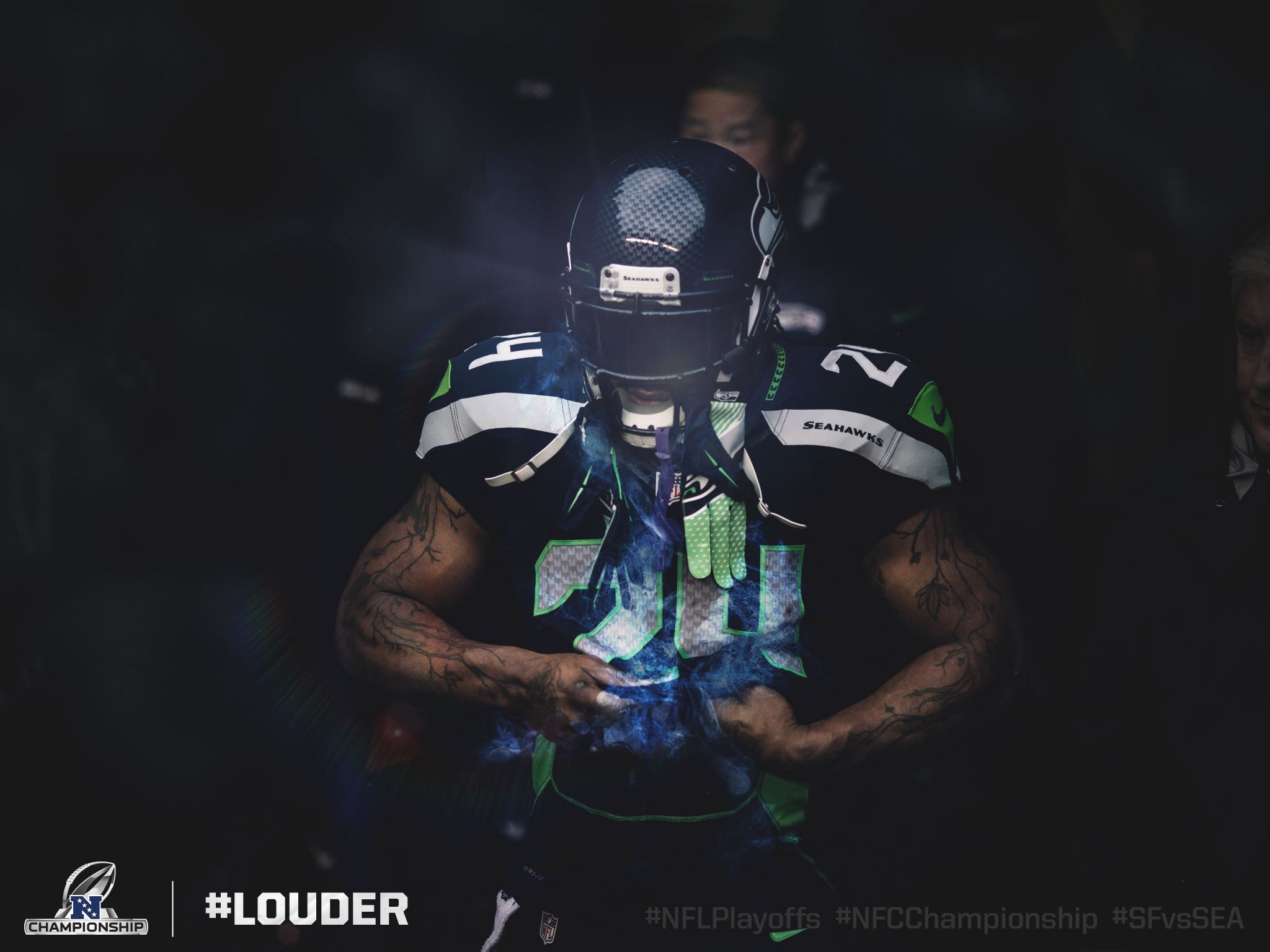 Seattle Seahawks Nfl Football Wallpaper - Seattle Seahawks Wallpaper Marshawn Lynch - HD Wallpaper 