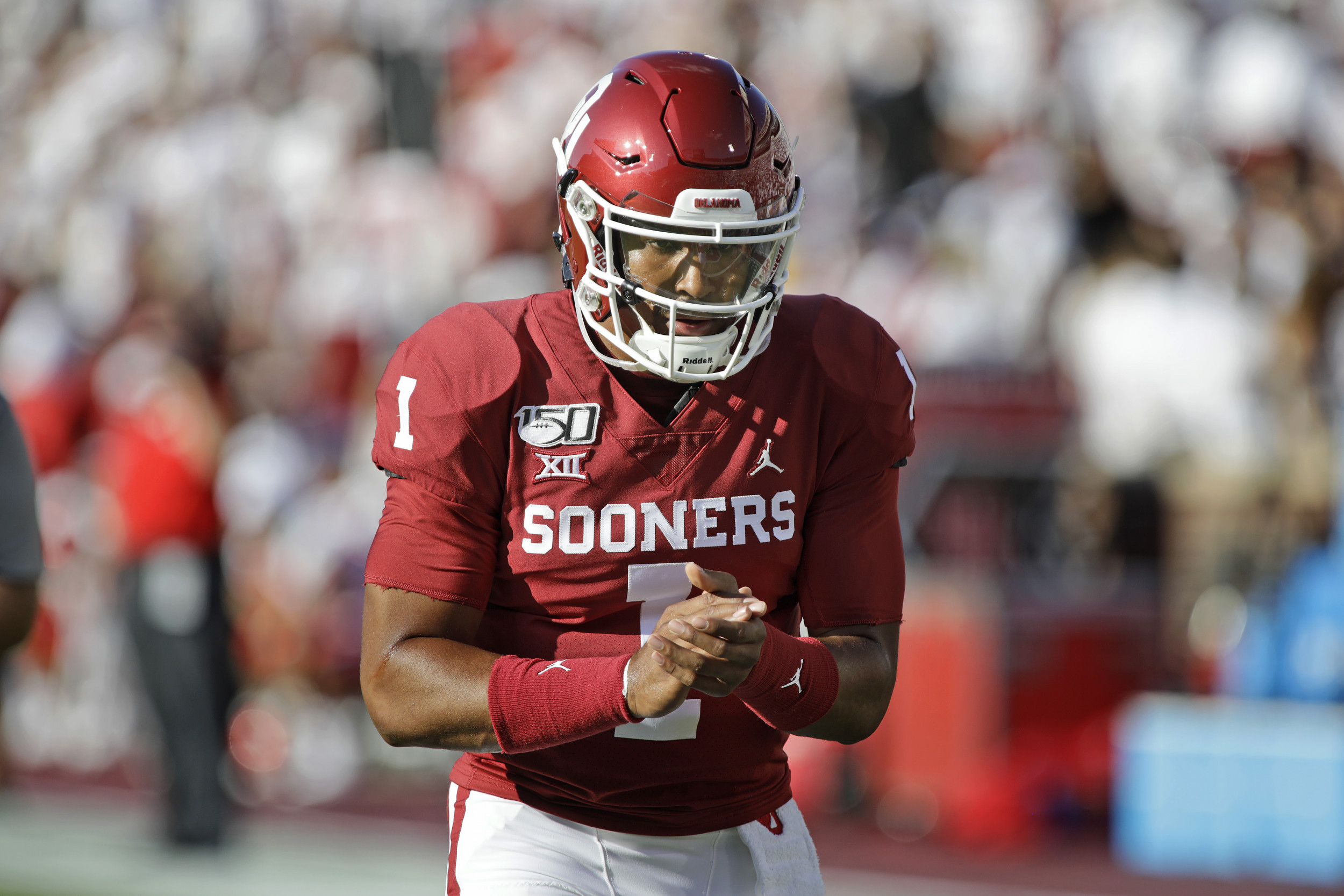 Jalen Hurts, Oklahoma Sooners - Jalen Hurts Oklahoma Sooners - HD Wallpaper 