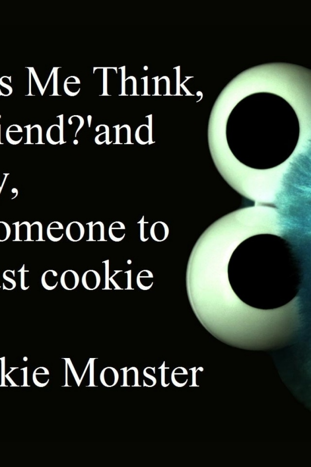 Cookie Monster Backgrounds For Iphone - HD Wallpaper 