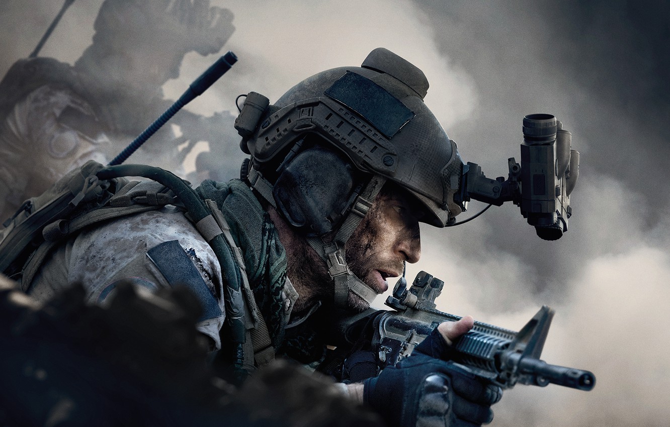 Photo Wallpaper Call Of Duty, Activision, Infinity - Call Of Duty Modern Warfare - HD Wallpaper 