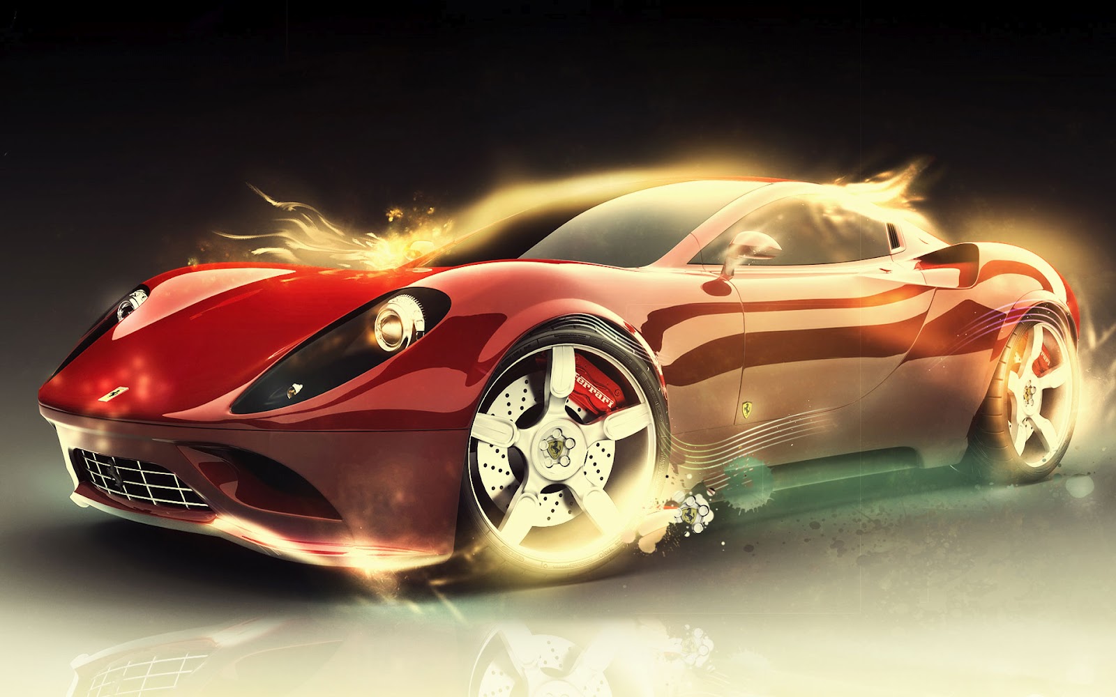 Desktop Hd Images Of Ferrari Cars Wallpaper - Ferrari Full Hd Car -  1600x1000 Wallpaper 