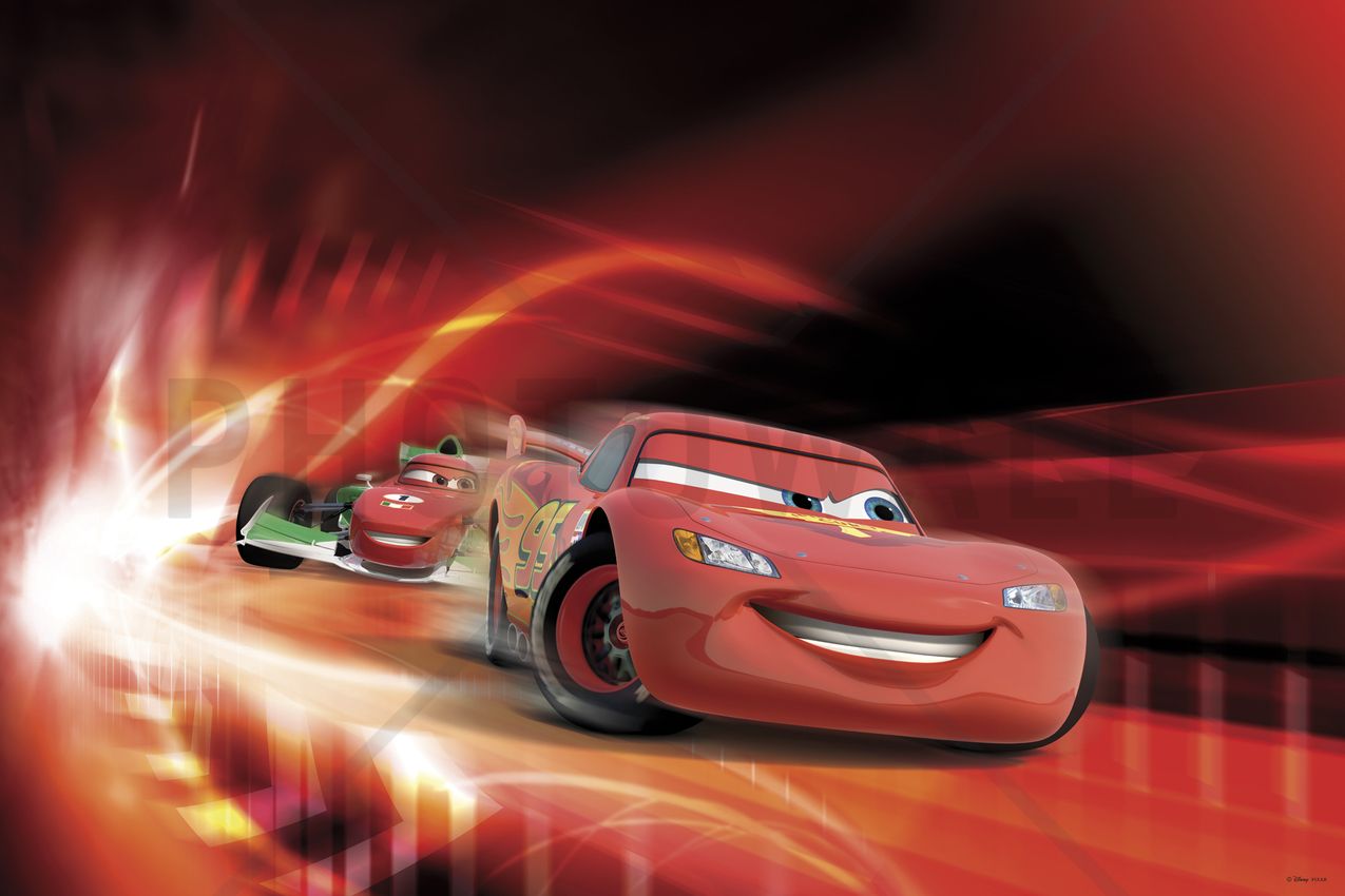 Background Race Car Disney - HD Wallpaper 