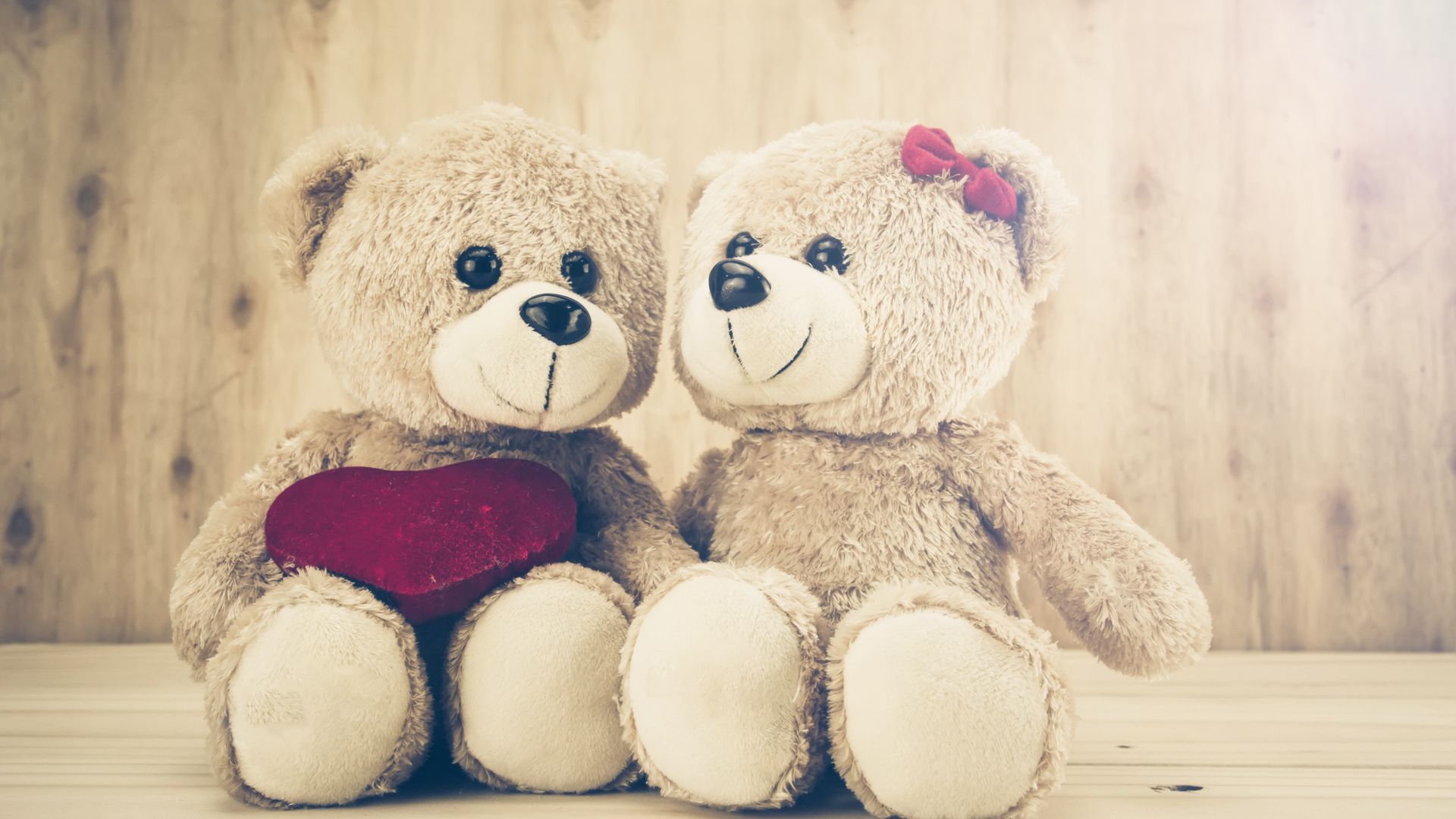 Love Teddy Bear Wallpaper - Love Wallpaper Teddy Bear - HD Wallpaper 