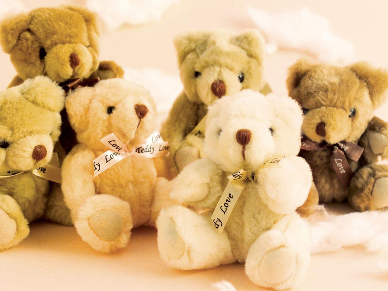 Teddy Bear Wallpapers - 5 Cute Teddy Bear - HD Wallpaper 