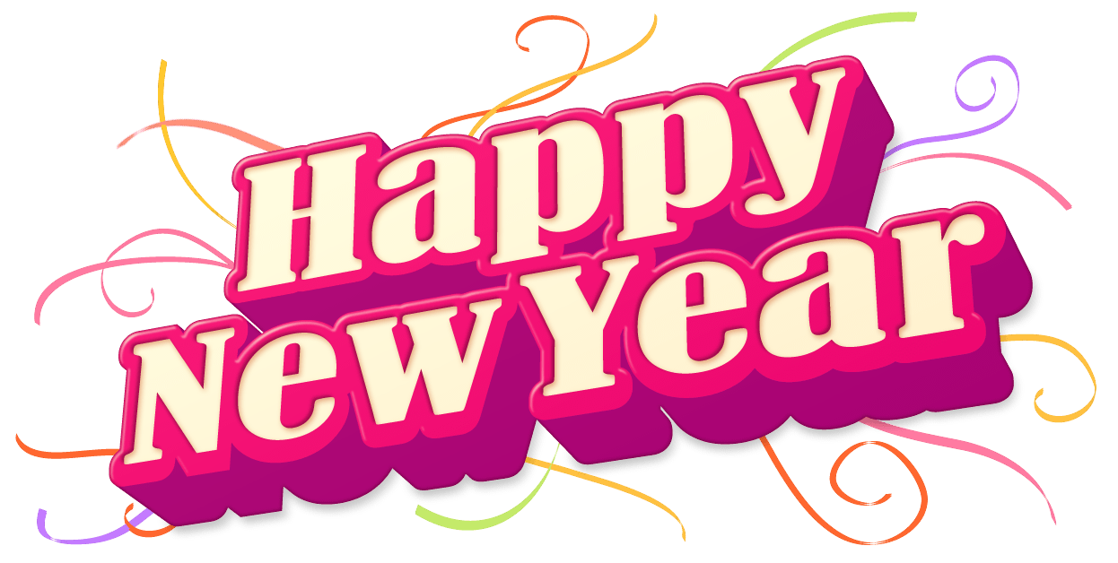Best New Year Wallpaper Backgrounds - Happy New Year Png - HD Wallpaper 