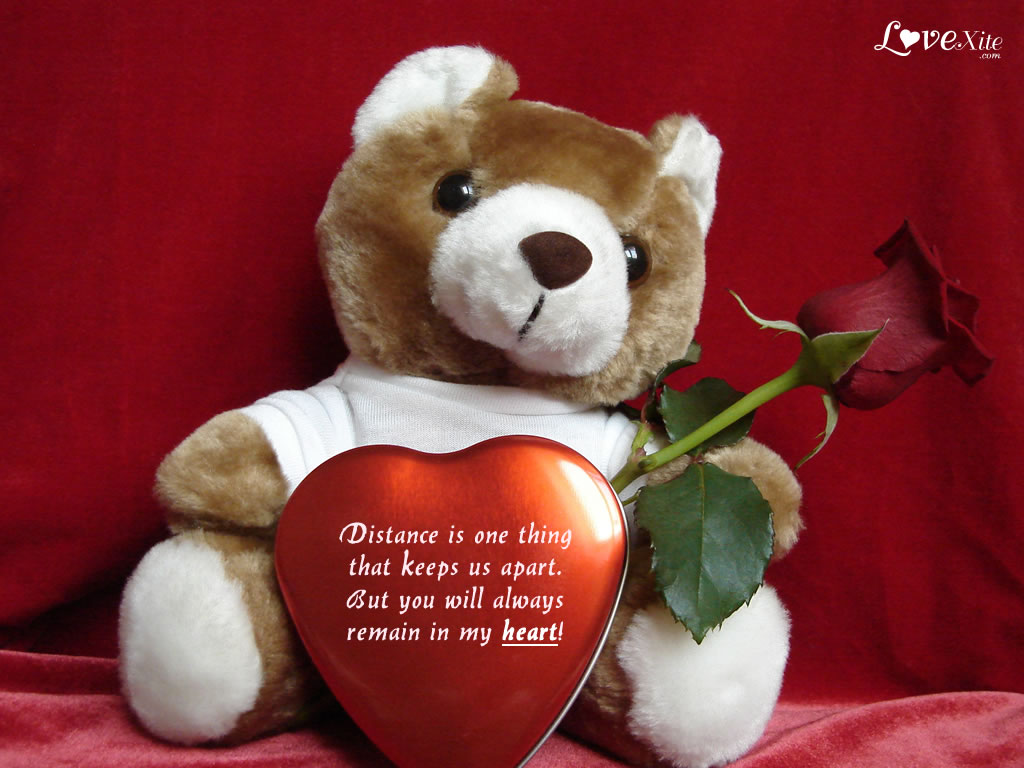 Teddy Day Wish To Girlfriend - HD Wallpaper 