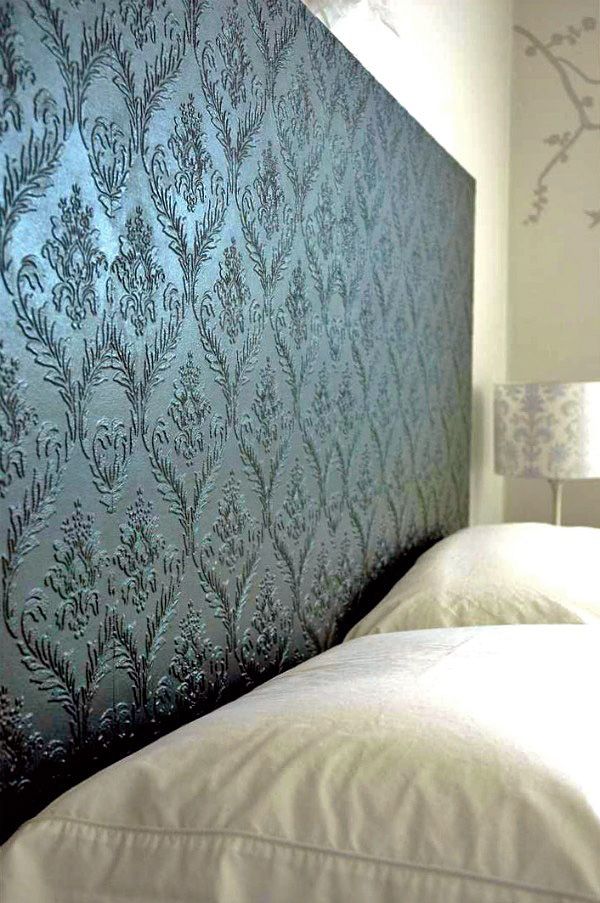 Embossed Wallpaper On Wall - HD Wallpaper 