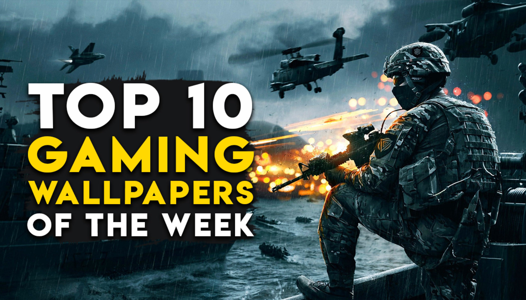 Top 10 Gaming Wallpapers Of The Week For Pc And Smartphones - Battlefield 4 - HD Wallpaper 