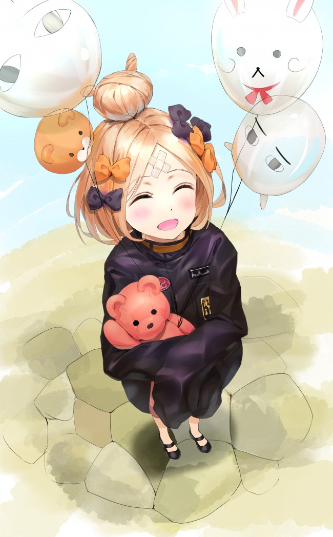 Abigail Williams, Fate Grand Order, Blonde, Teddy Bear, - Cute Anime Teddy Bear - HD Wallpaper 