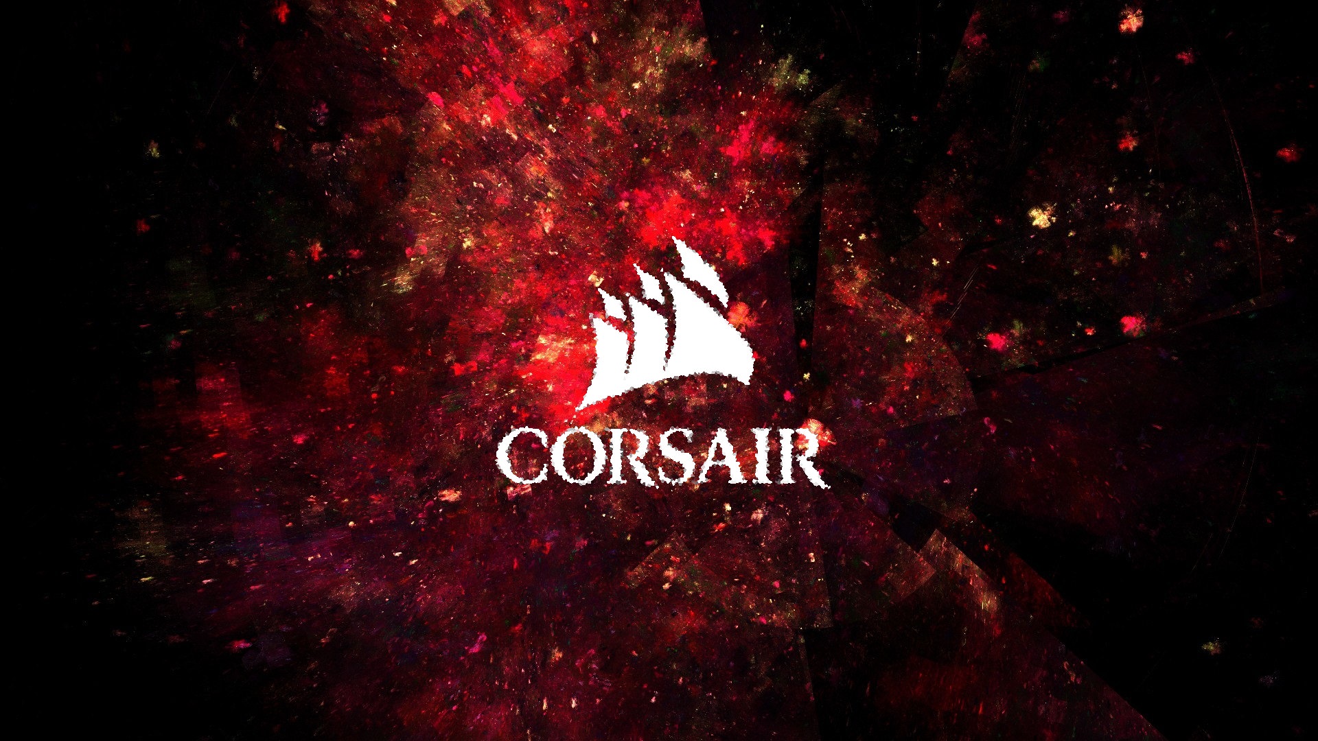Corsair Gaming Wallpaper Red - HD Wallpaper 