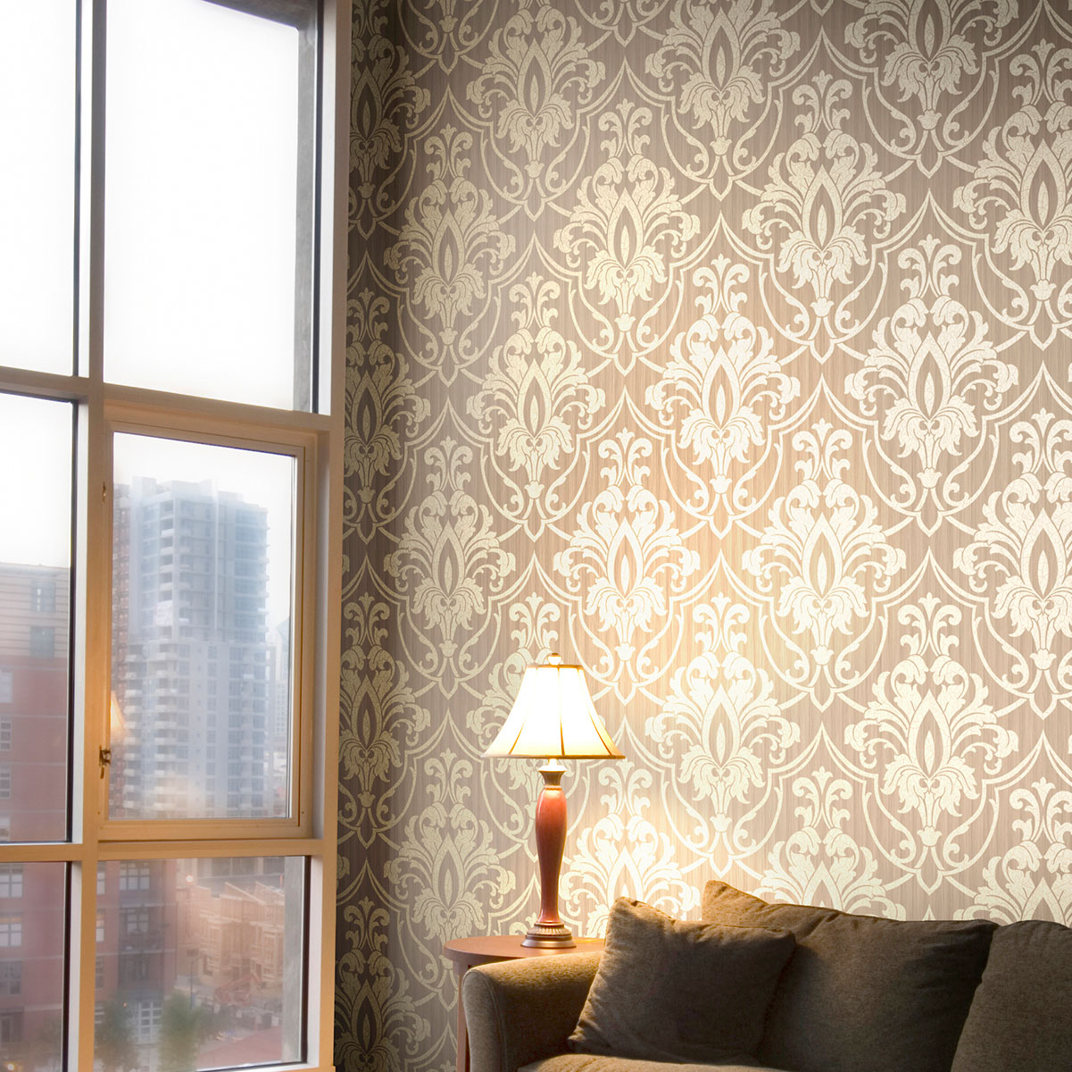 Cole And Son Damask - HD Wallpaper 