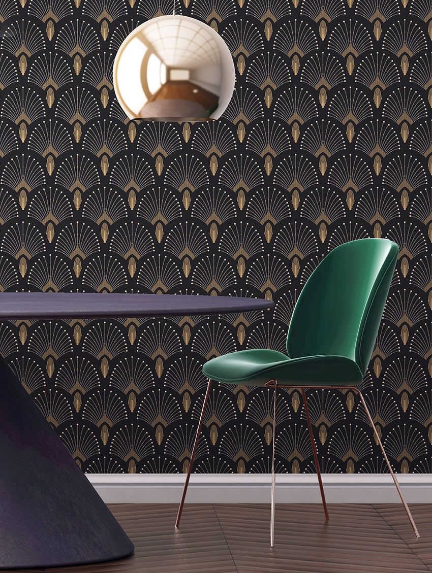 Papier Peint Art Deco - HD Wallpaper 