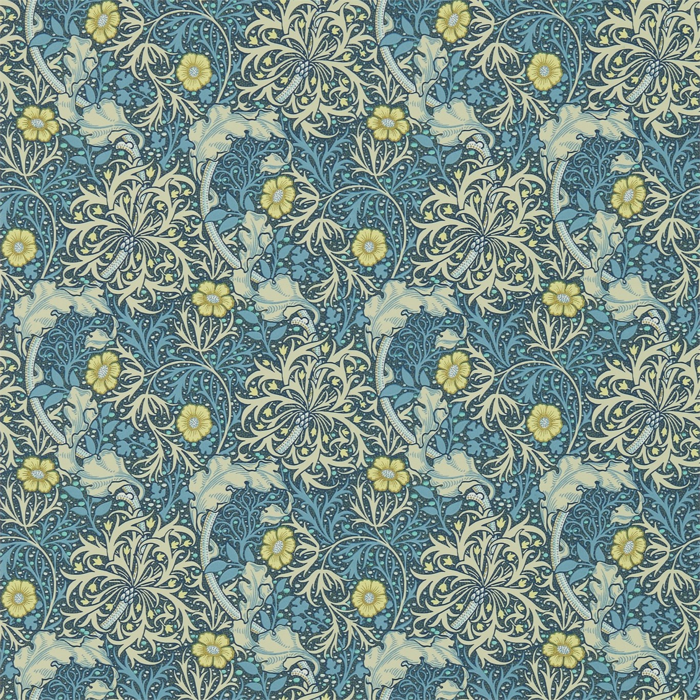 Morris Seaweed, A Wallpaper By Morris & Co - William Morris Wallpaper Seaweed - HD Wallpaper 