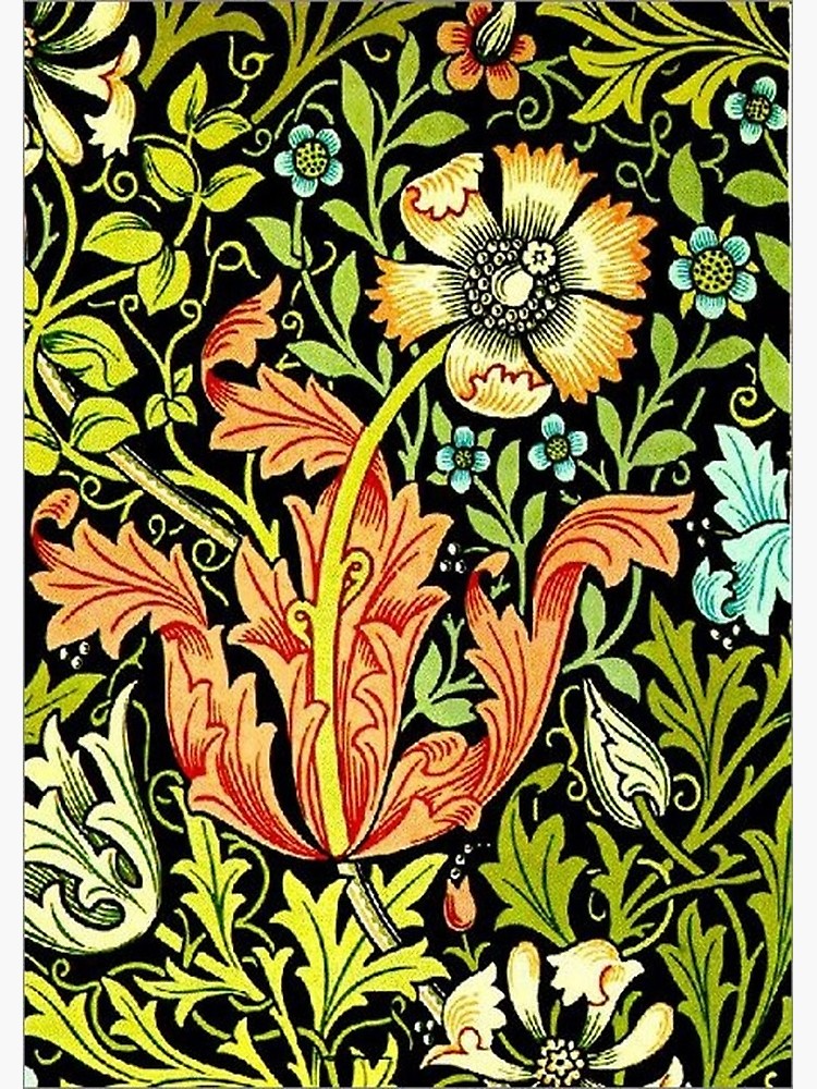 William Morris Flower Patterns - HD Wallpaper 
