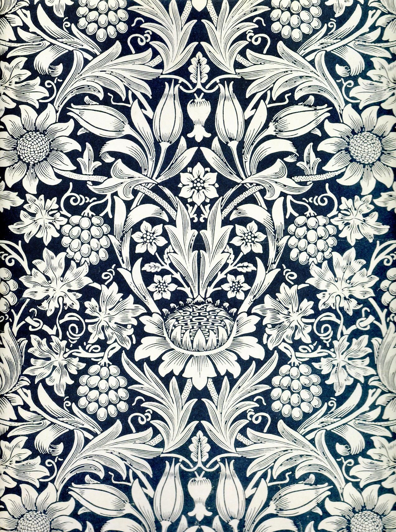 William Morris Sunflowers - HD Wallpaper 