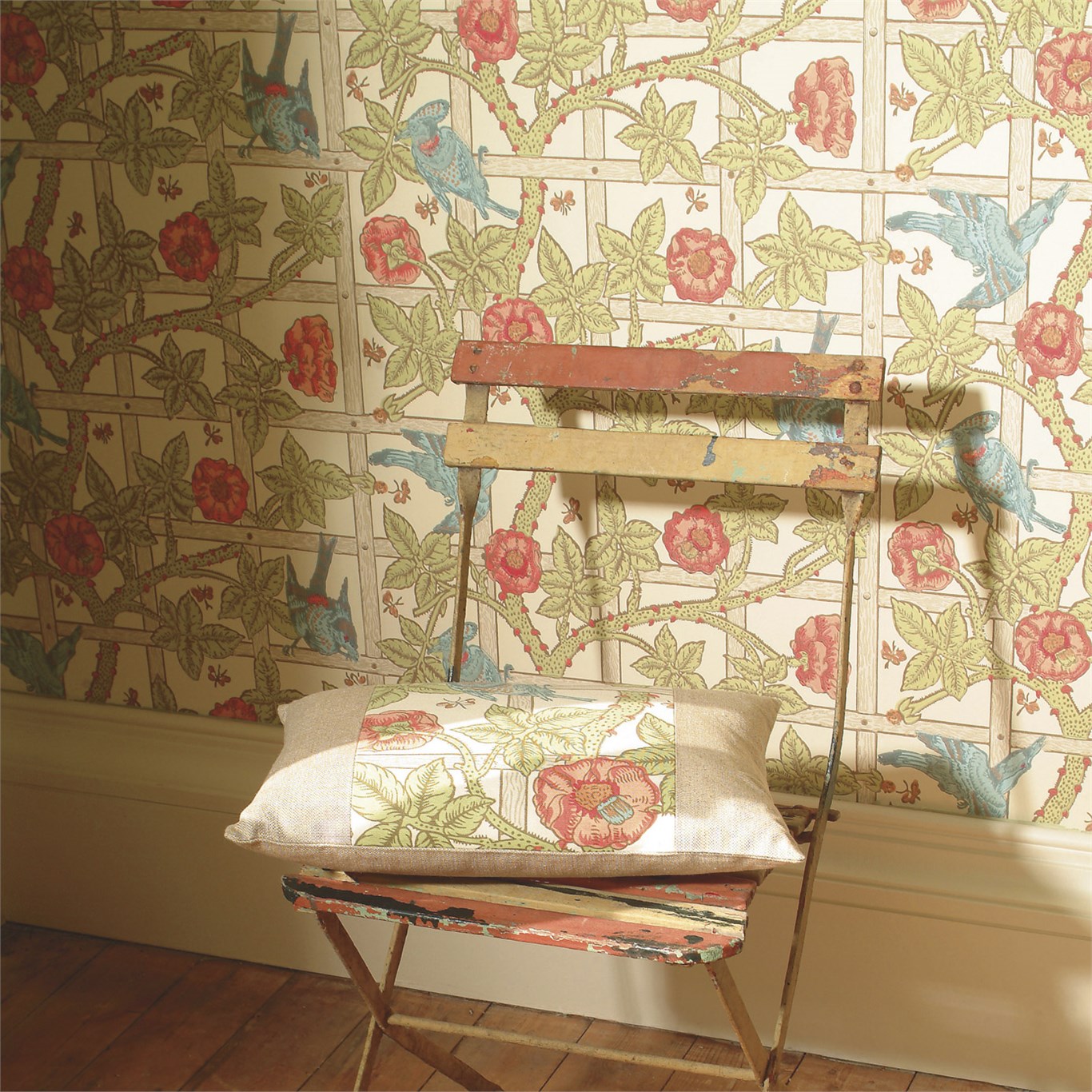 Trellis, A Wallpaper By Morris & Co - William Morris Wallpaper Trellis - HD Wallpaper 