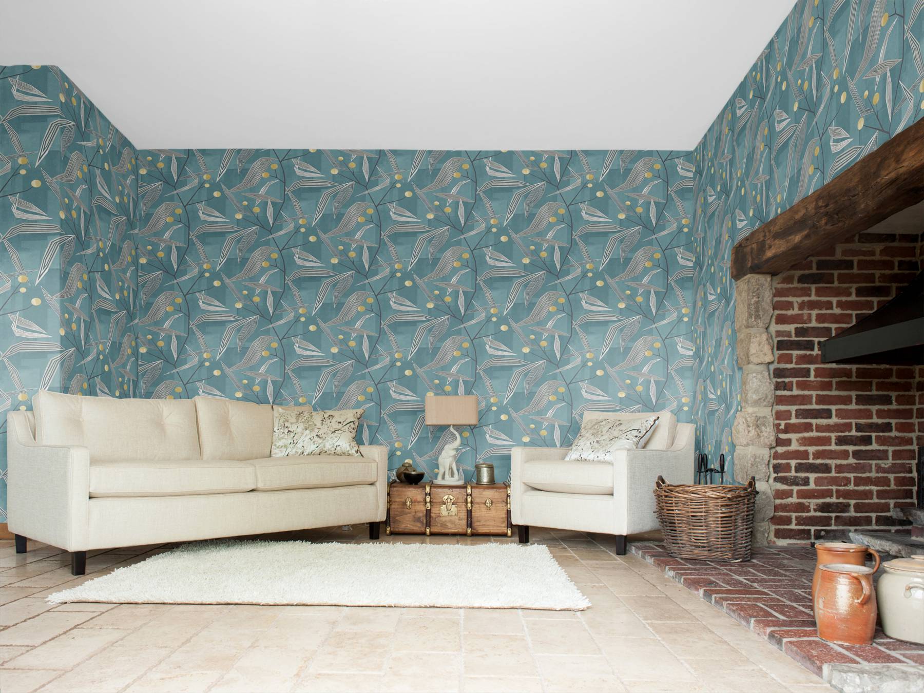 Entity Roomset Image - Cole And Son Bluebell - HD Wallpaper 