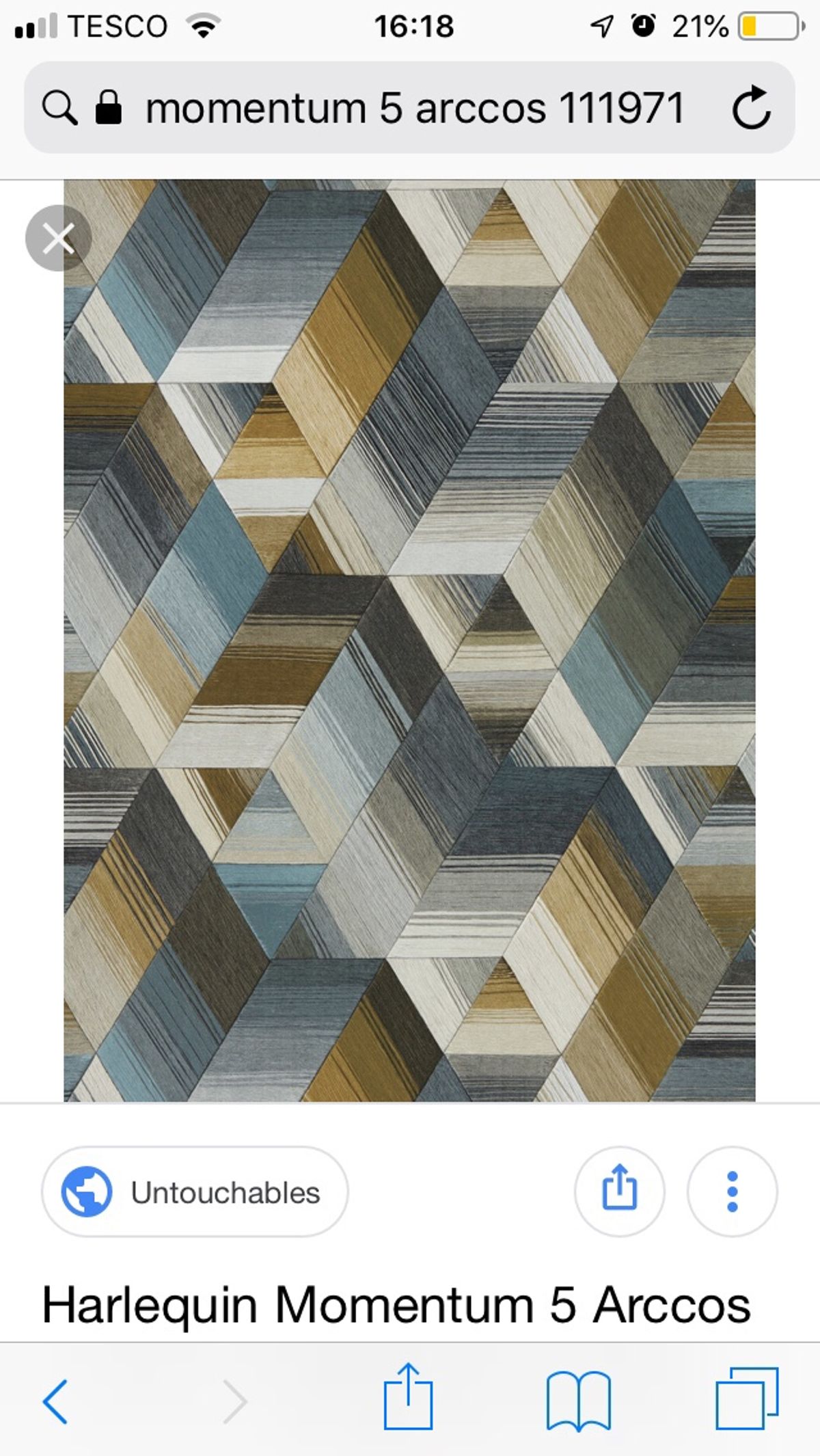 2 Rolls Of Harlequin Momentum 5 Arccos 111917 Wallpaper,extra - Writing Bureau Desk Ikea - HD Wallpaper 