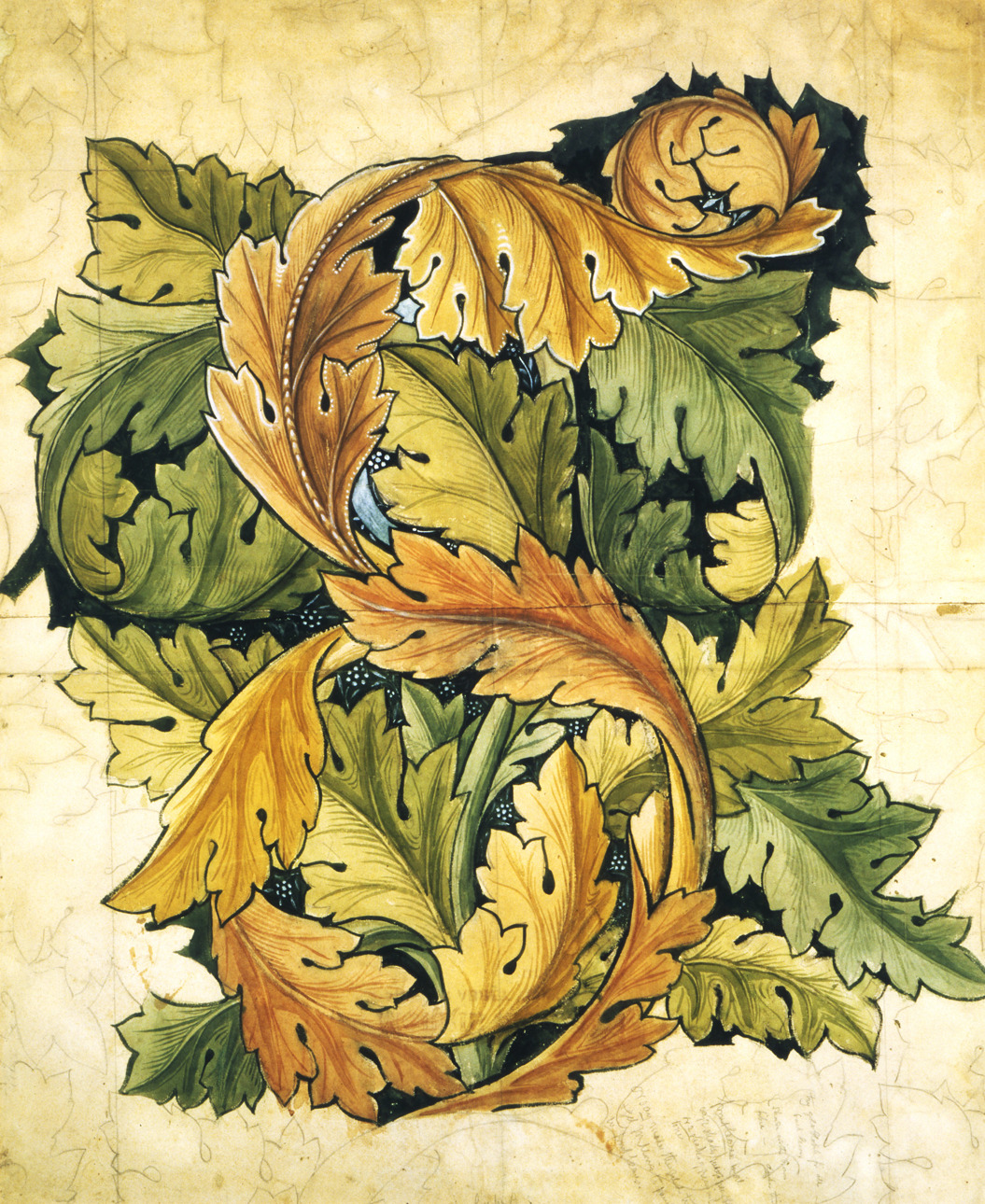William Morris, Wallpaper Design, Acanthus, 1874
“ - May Morris Embroidery Designs - HD Wallpaper 