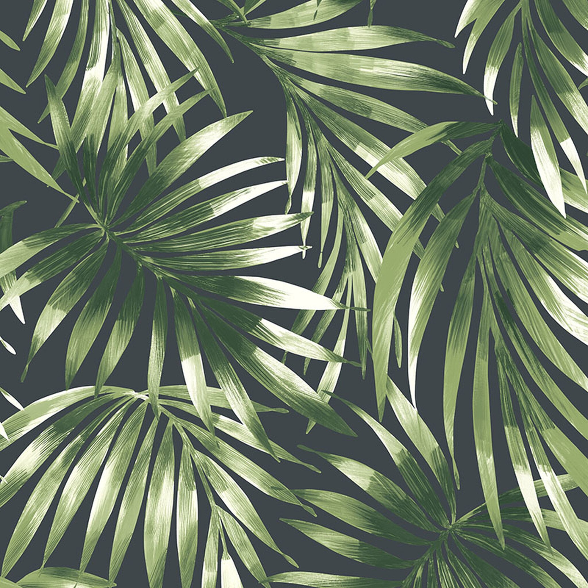 Elegant Leaves Green Wallpaper - Elegant Leaves - HD Wallpaper 
