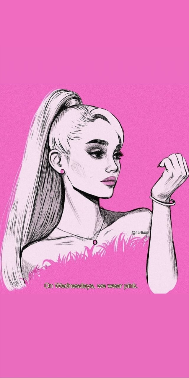 Thank U Next Shared By Fer Maldonado - Drawings Of Ariana Grande Thank You Next - HD Wallpaper 