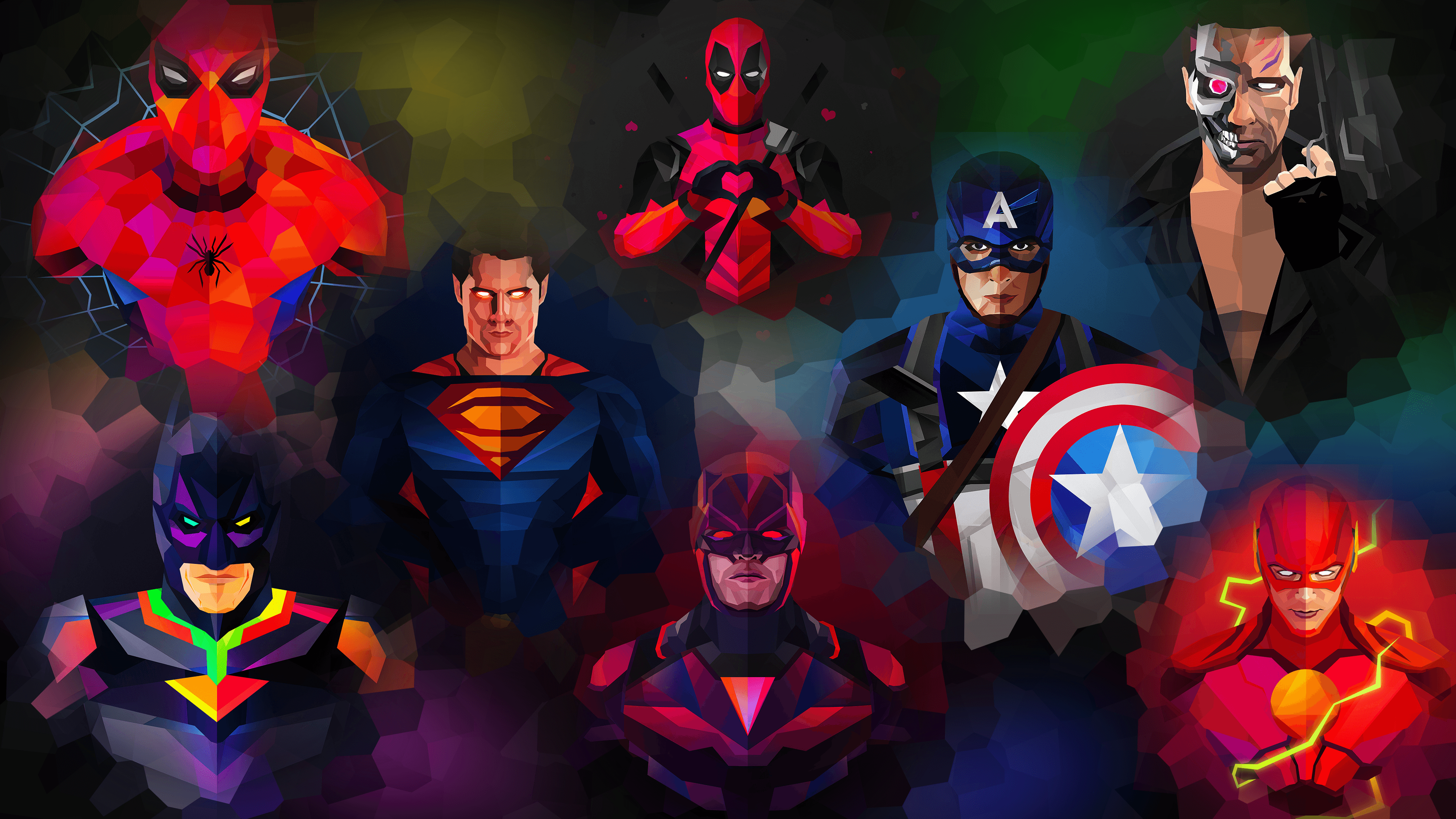 Superhero 4k Wallpaper - HD Wallpaper 