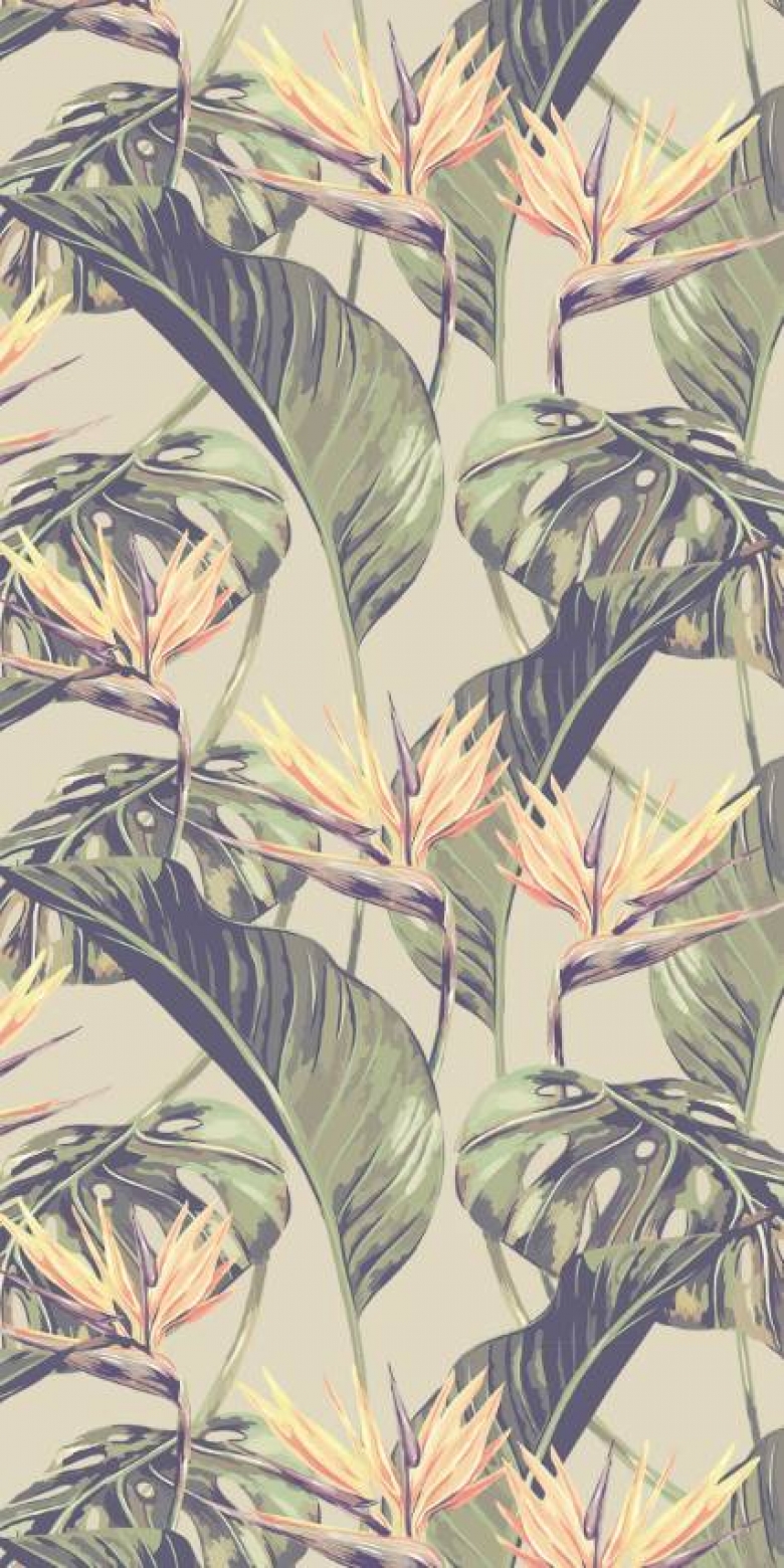 Tropical Leaves - HD Wallpaper 