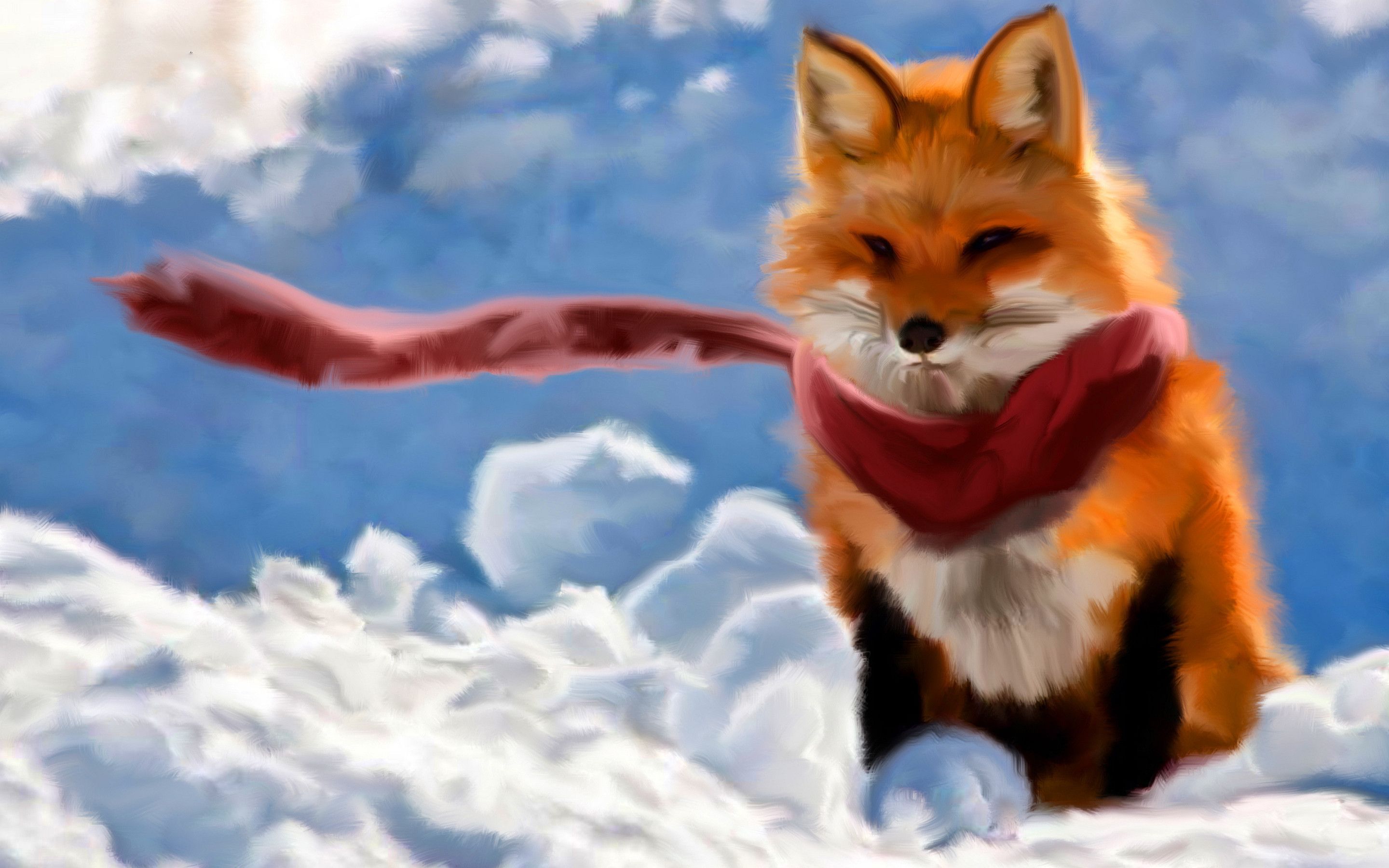 Hd Wallpaper Fox - HD Wallpaper 