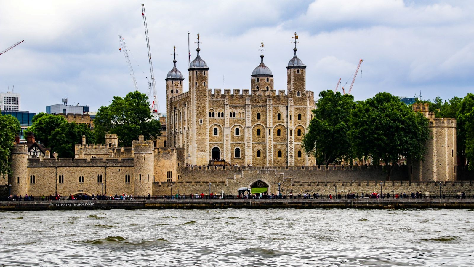 Visiting Place Tower Of London Castle In London - Tower Of London - HD Wallpaper 