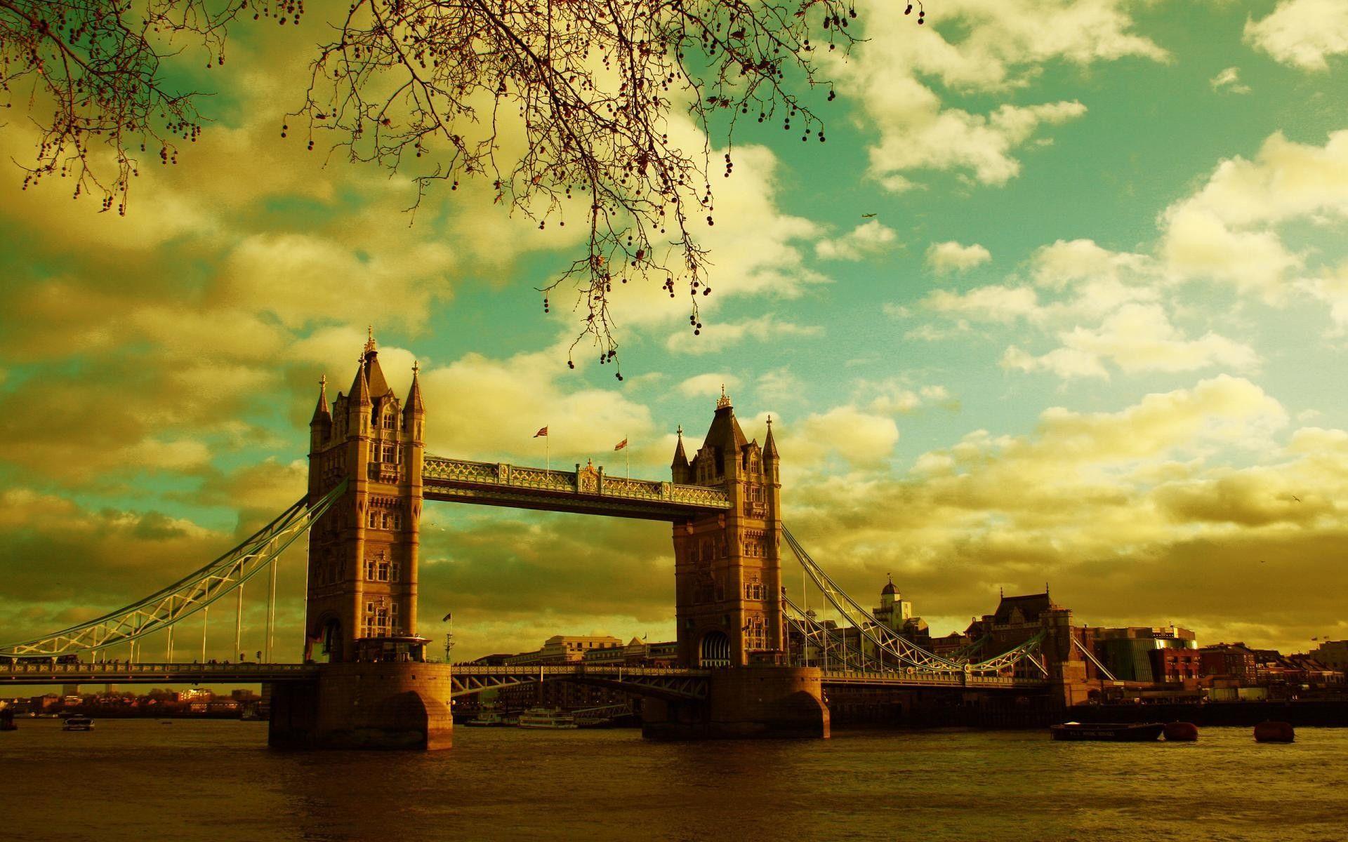 Tower Bridge - HD Wallpaper 