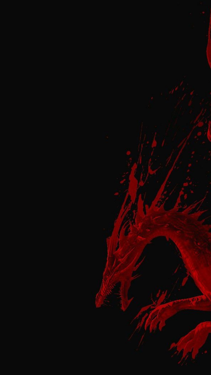Black And Red Wallpaper Black Red Dragon Latest Wallpapers - Iphone X Black Dragon - HD Wallpaper 