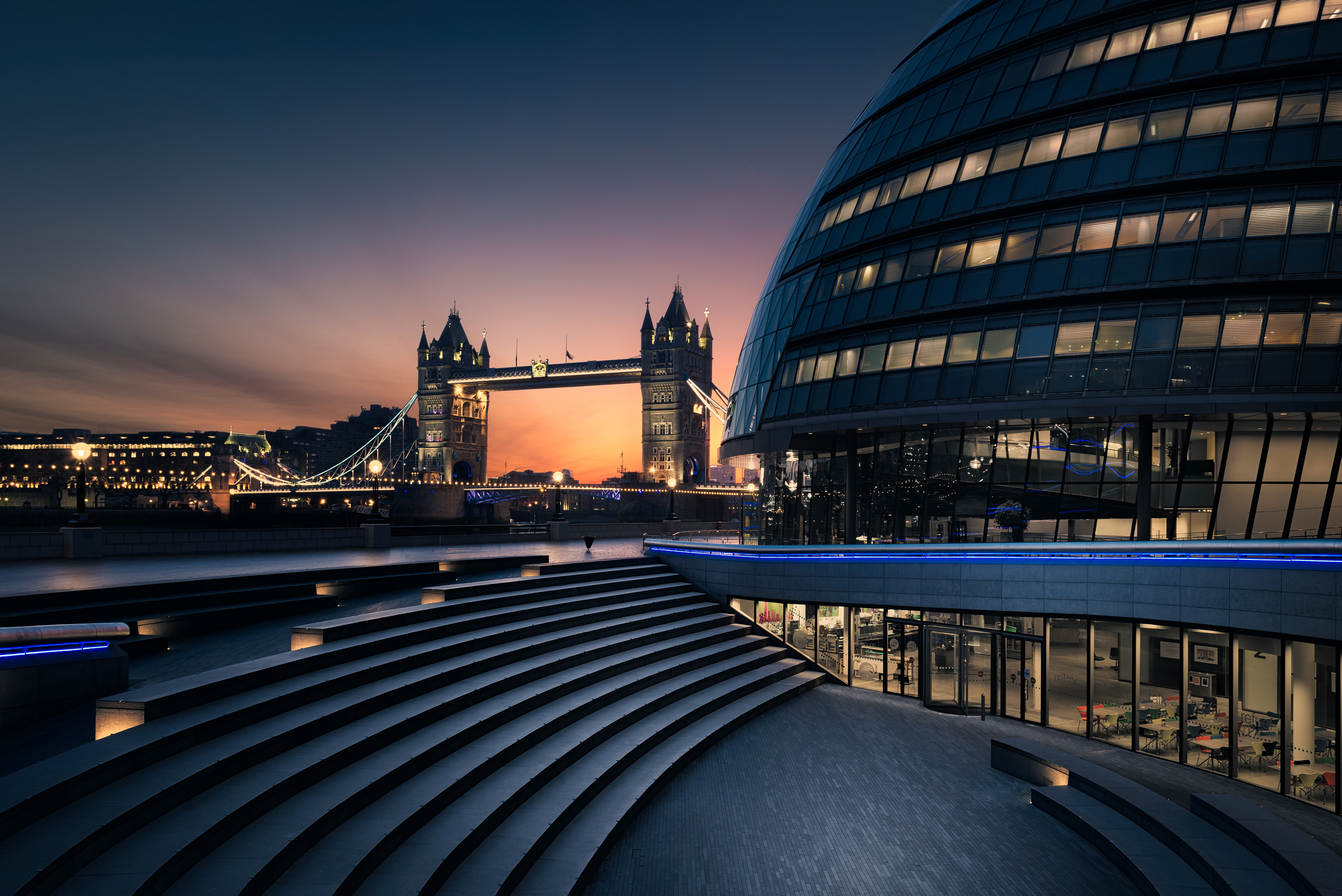 Golden Hour In London - HD Wallpaper 