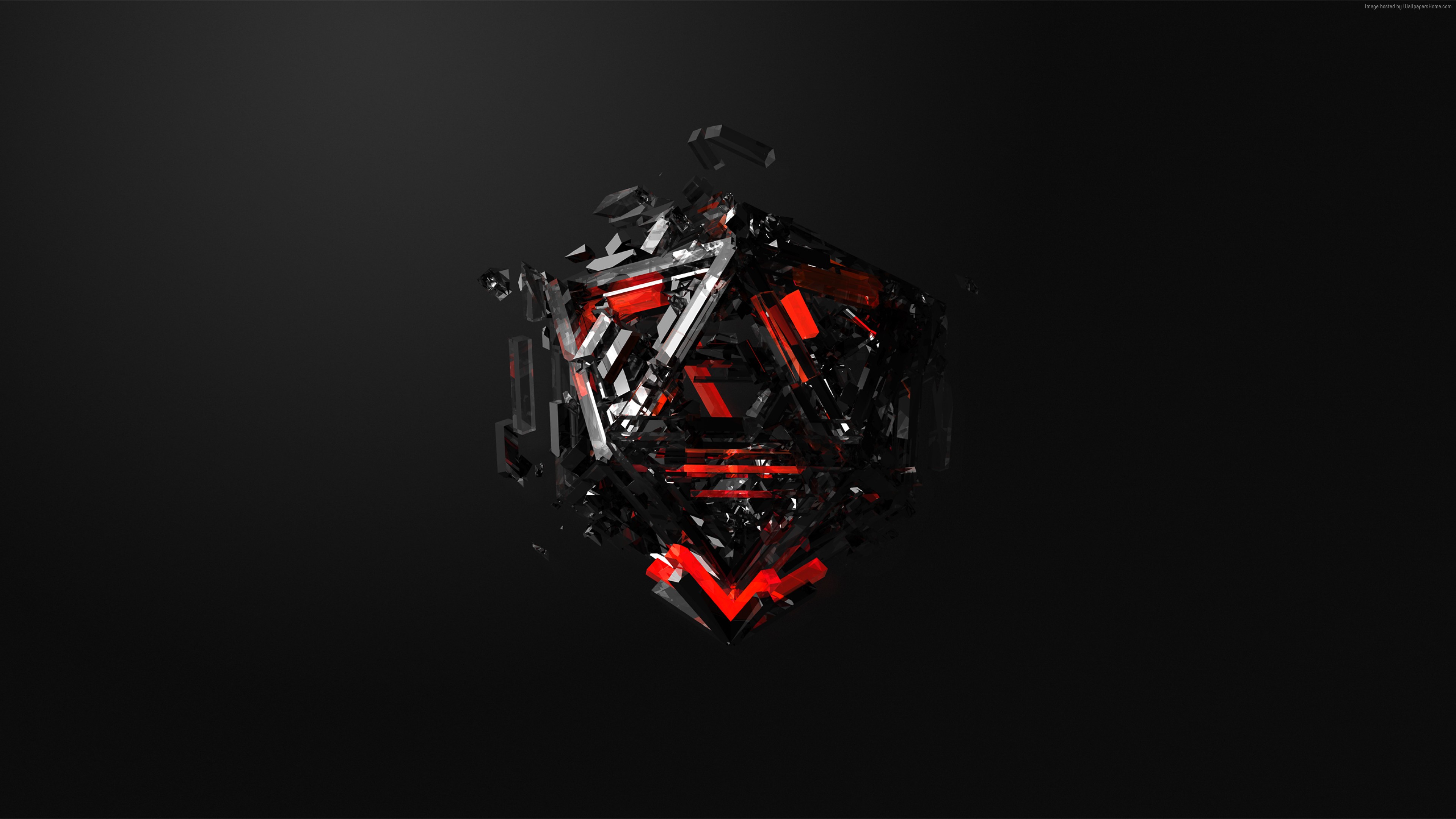 Red And Black Hd - HD Wallpaper 