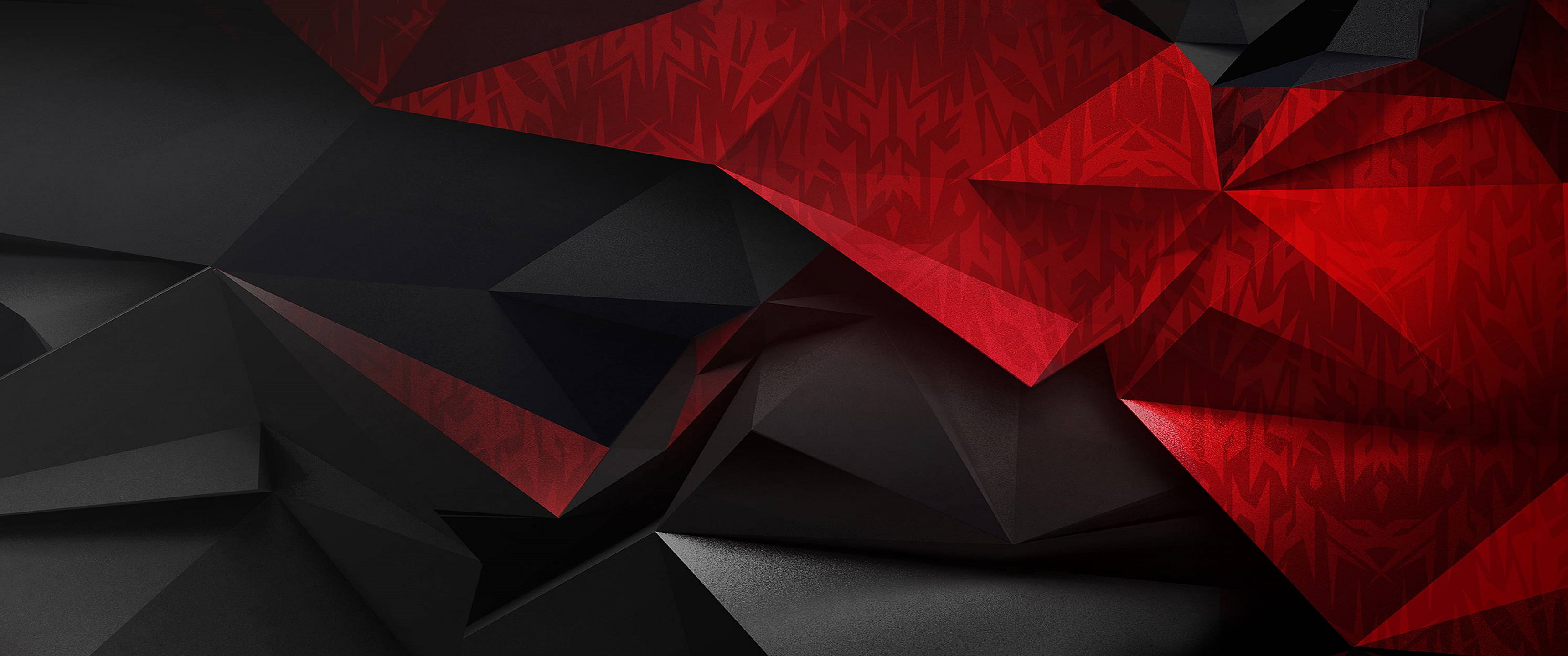 Black And Red Abstract Background - 3440x1440 Wallpaper 