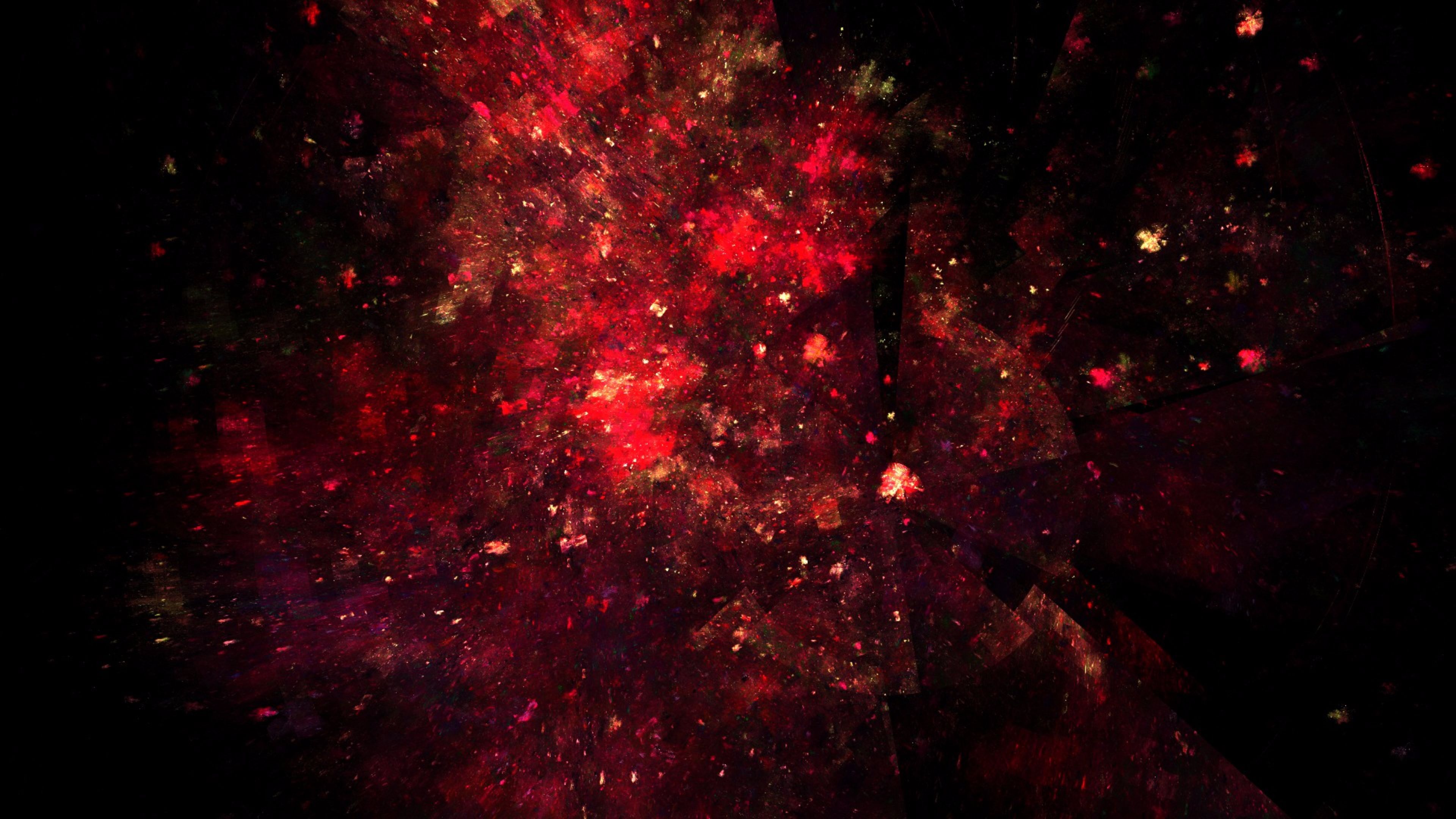 Black Red Abstract Art Wallpaper - Red Desktop Background 4k - 1920x1080  Wallpaper 