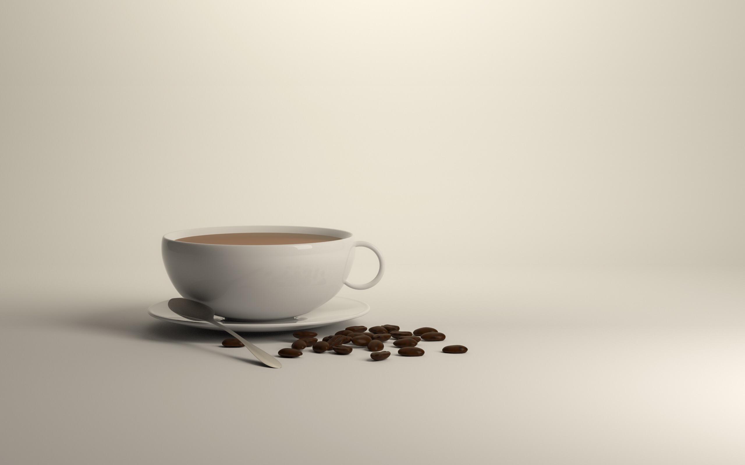 Coffee Simple - HD Wallpaper 