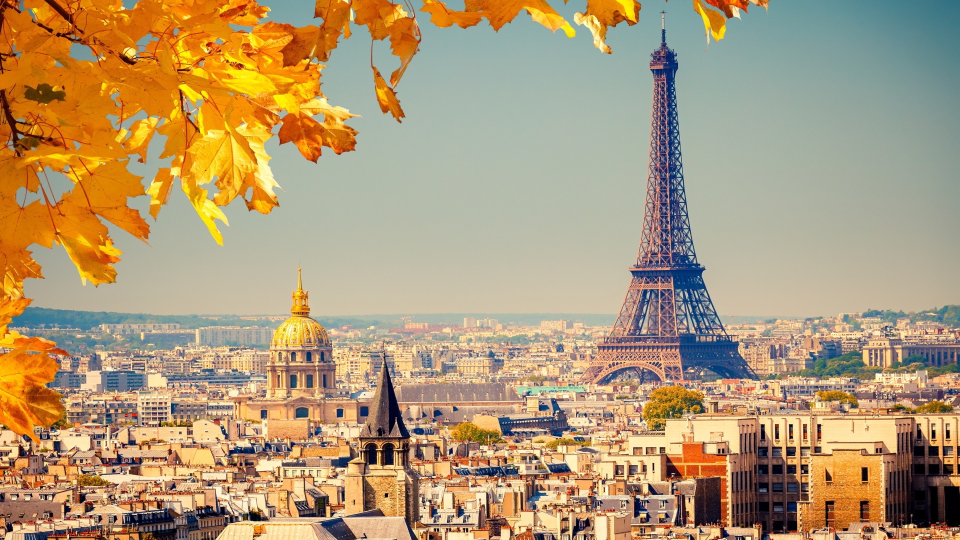 Paris Wallpaper Background - Paris Wallpaper Windows 10 - HD Wallpaper 