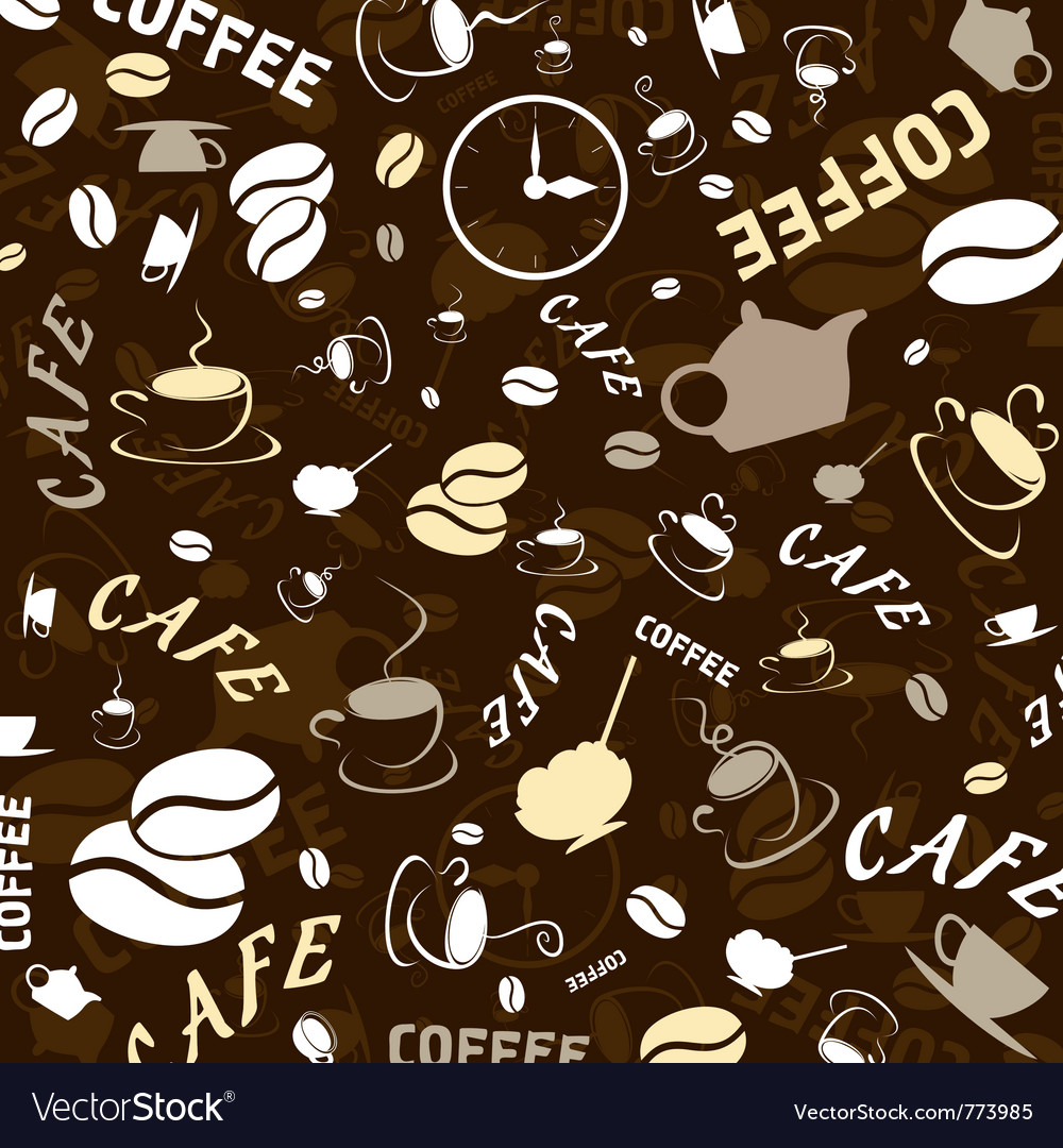 Coffee Background Art - HD Wallpaper 