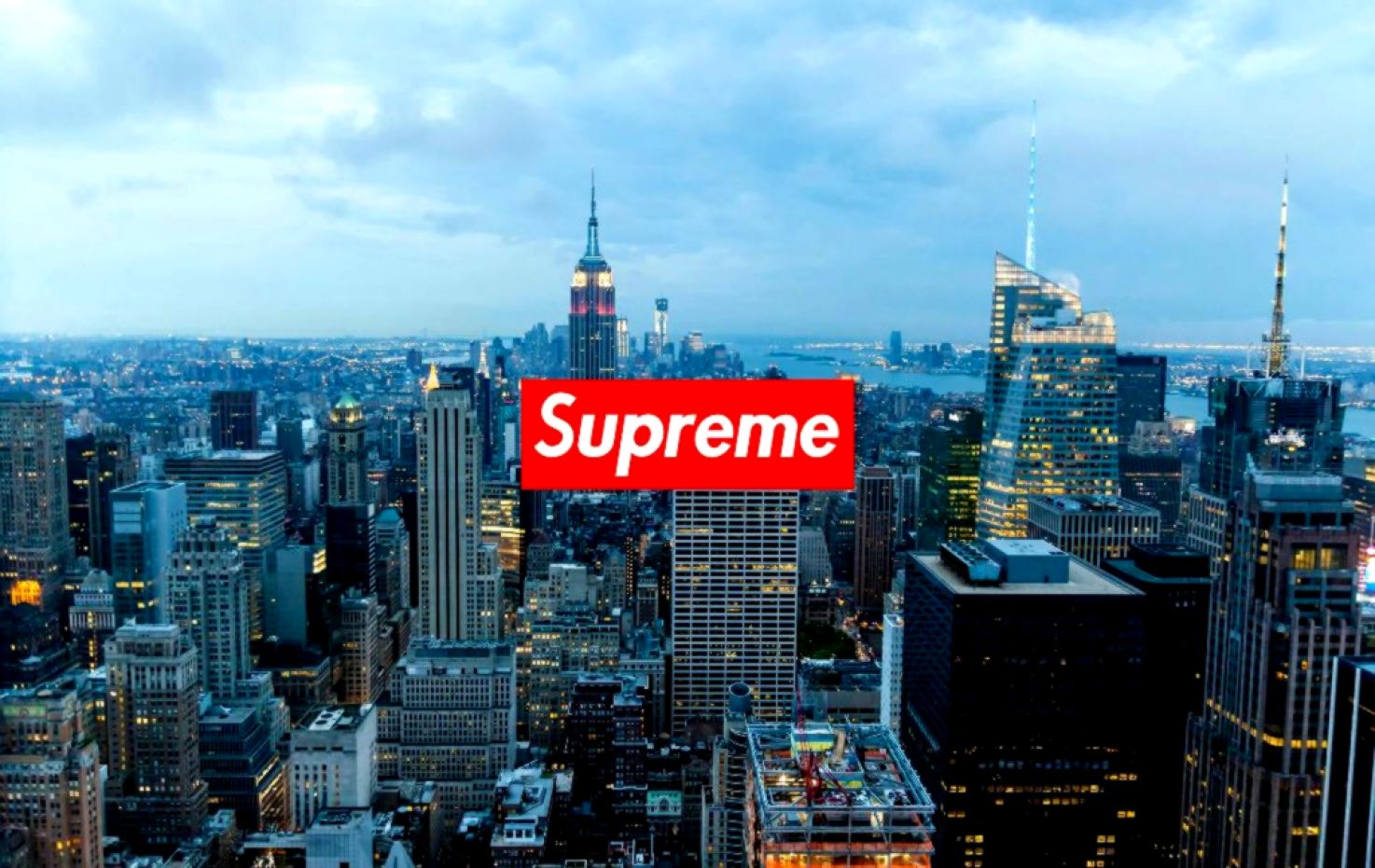 Supreme New York Wallpaper - Supreme Wallpaper New York - HD Wallpaper 