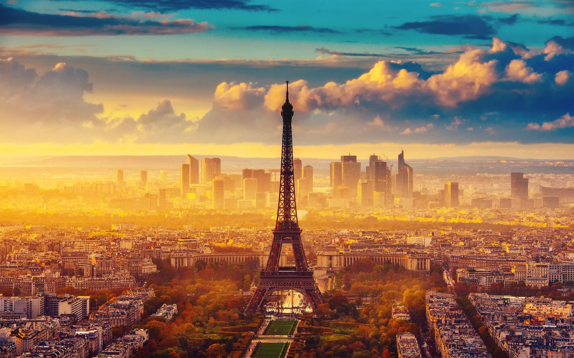 Paris At Morning Desktop Background Hd Desktop Wallpaper, - Paris Sunrise - HD Wallpaper 