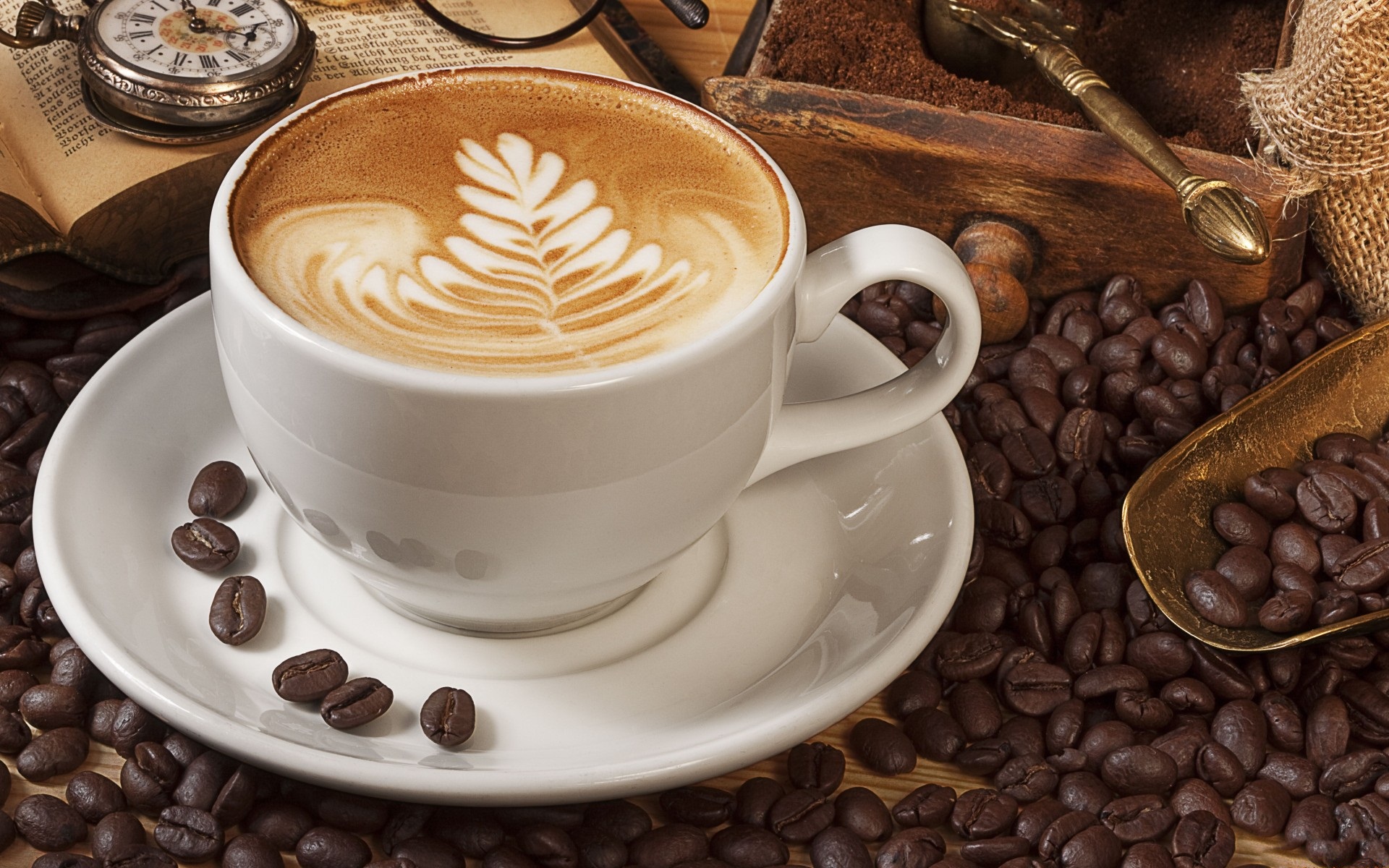 Beautiful Coffee Image Hd - Coffee Cup - HD Wallpaper 