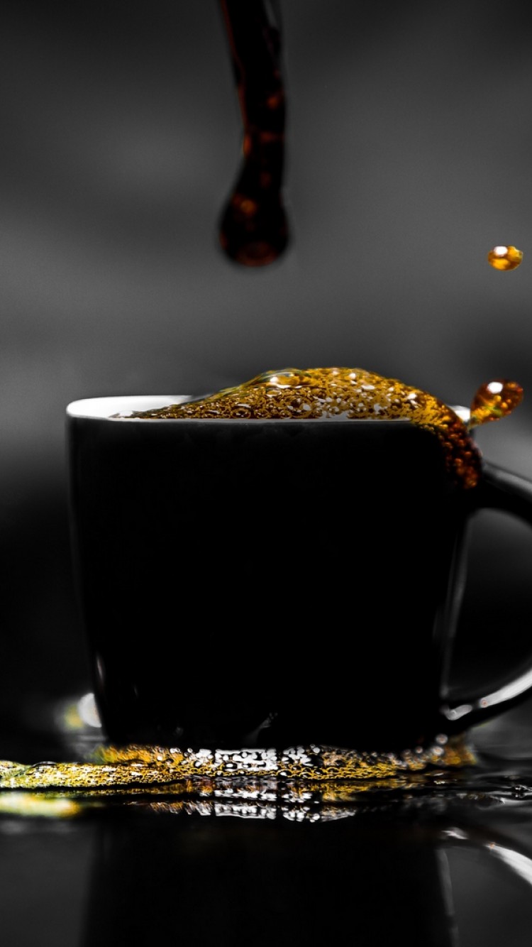 Coffee Hd Wallpaper Iphone - HD Wallpaper 