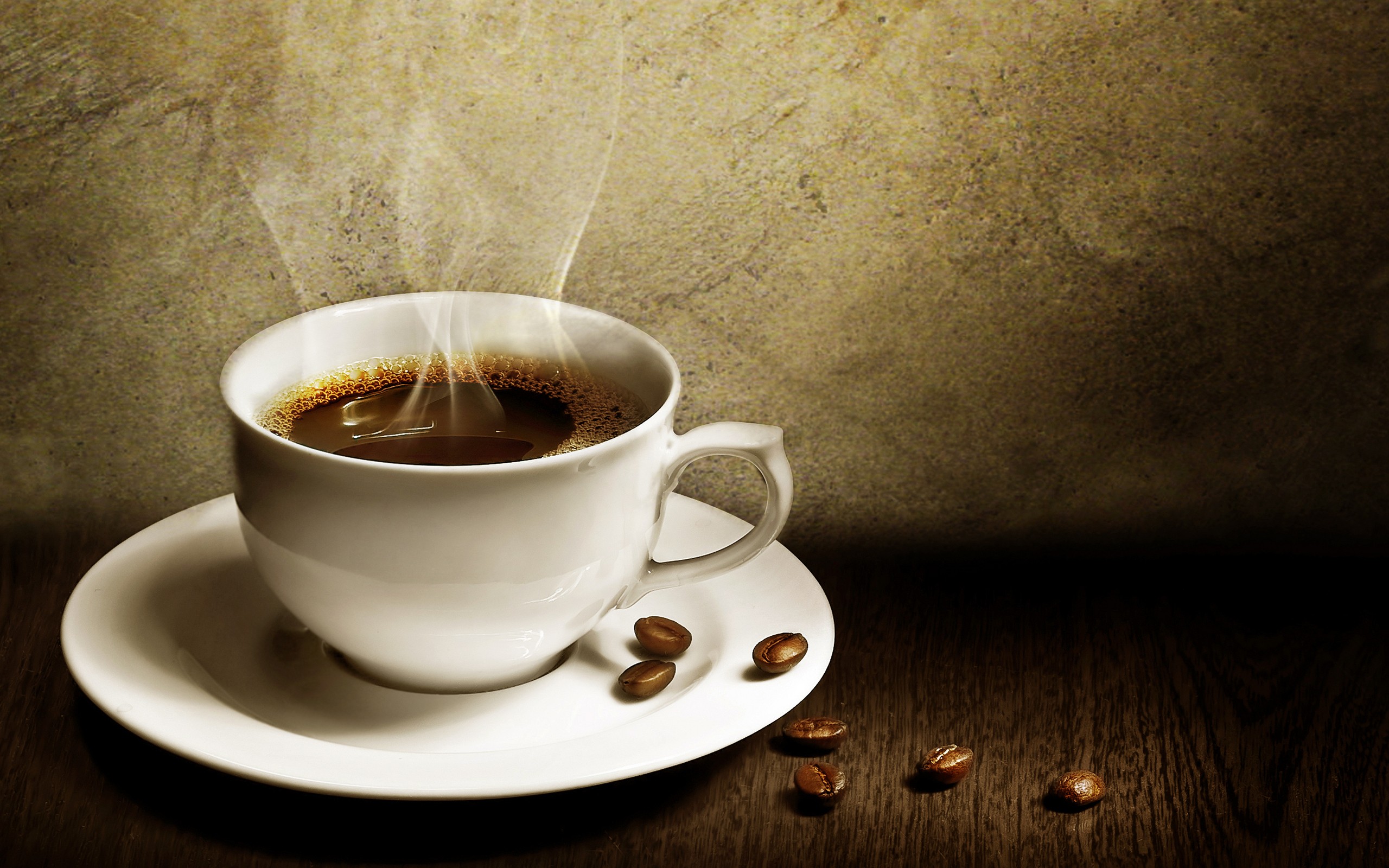 Dark Cup Of Coffee - 2560x1600 Wallpaper 