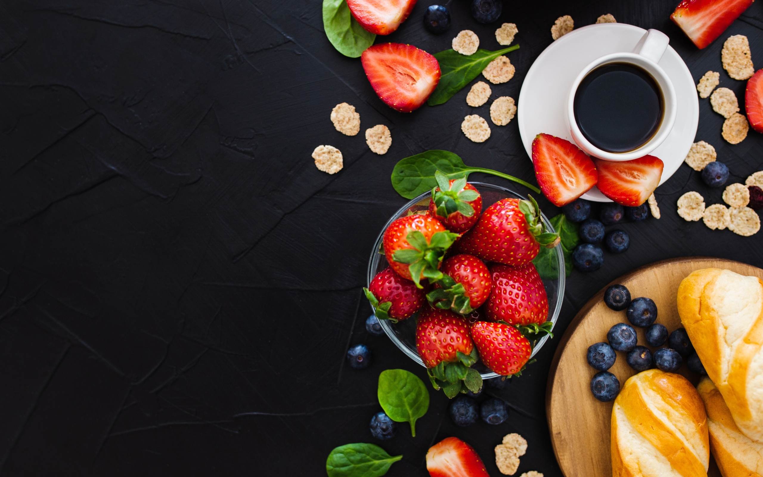 Wallpaper Of Berry, Blueberry, Breakfast, Coffee, Cup, - Fruit Background Wallpaper Hd - HD Wallpaper 
