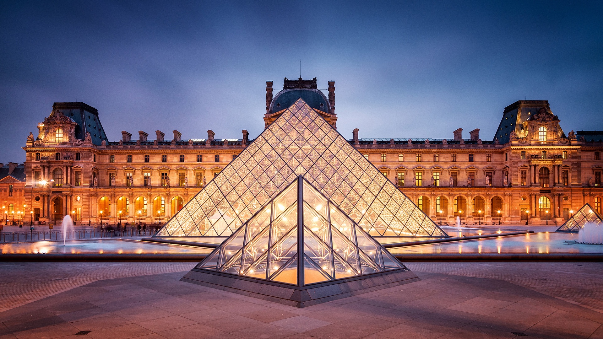Paris Wallpaper Hd - Museo Del Louvre París - HD Wallpaper 